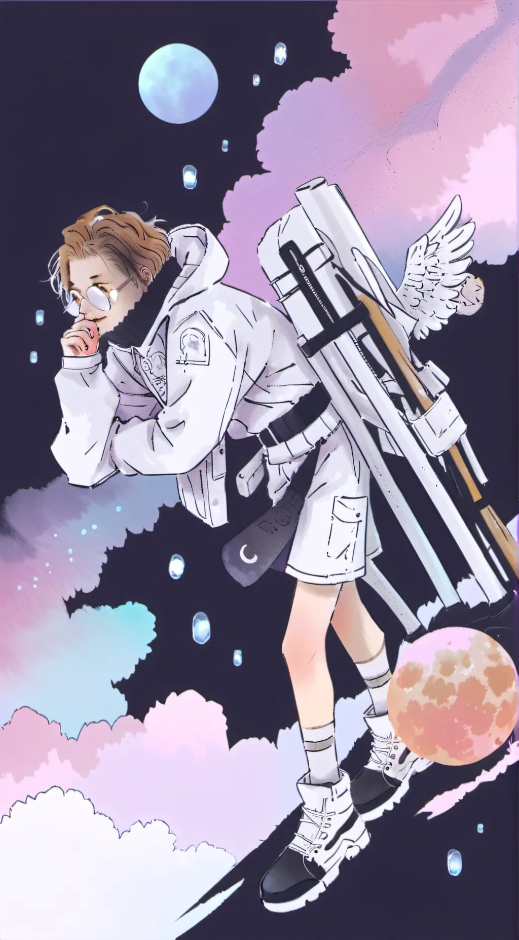 ai character: louis background