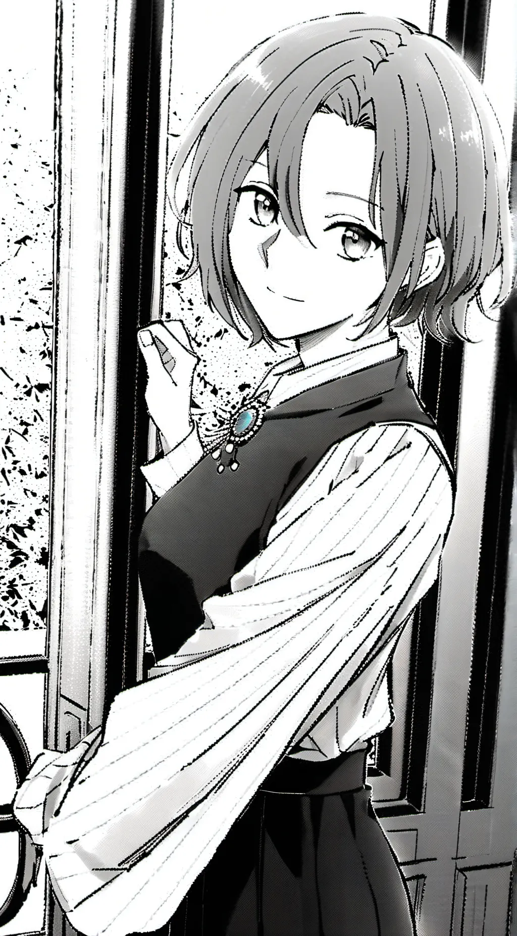 ai character: Murder drones ep5. background