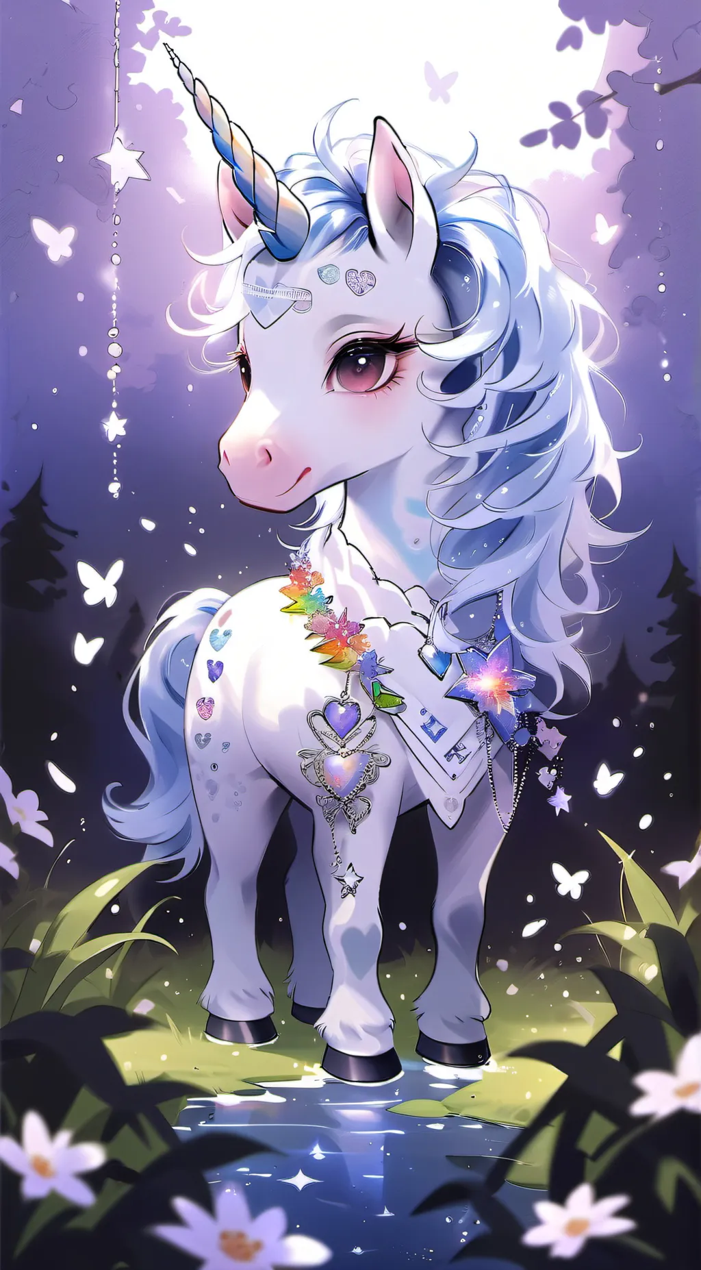 ai character: crafty corn  background