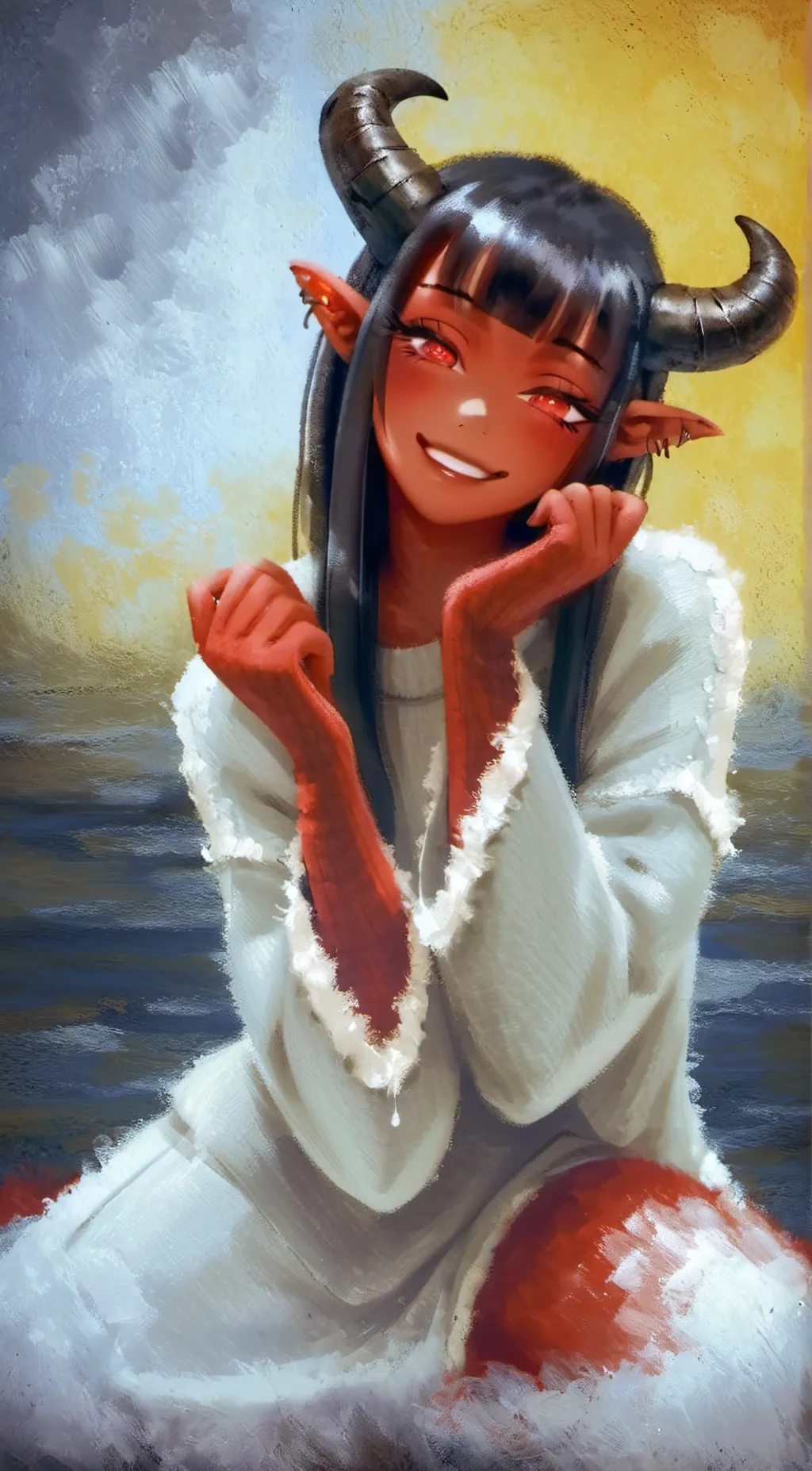 ai character: 🔥 ~ Marine ~ 🔥 background