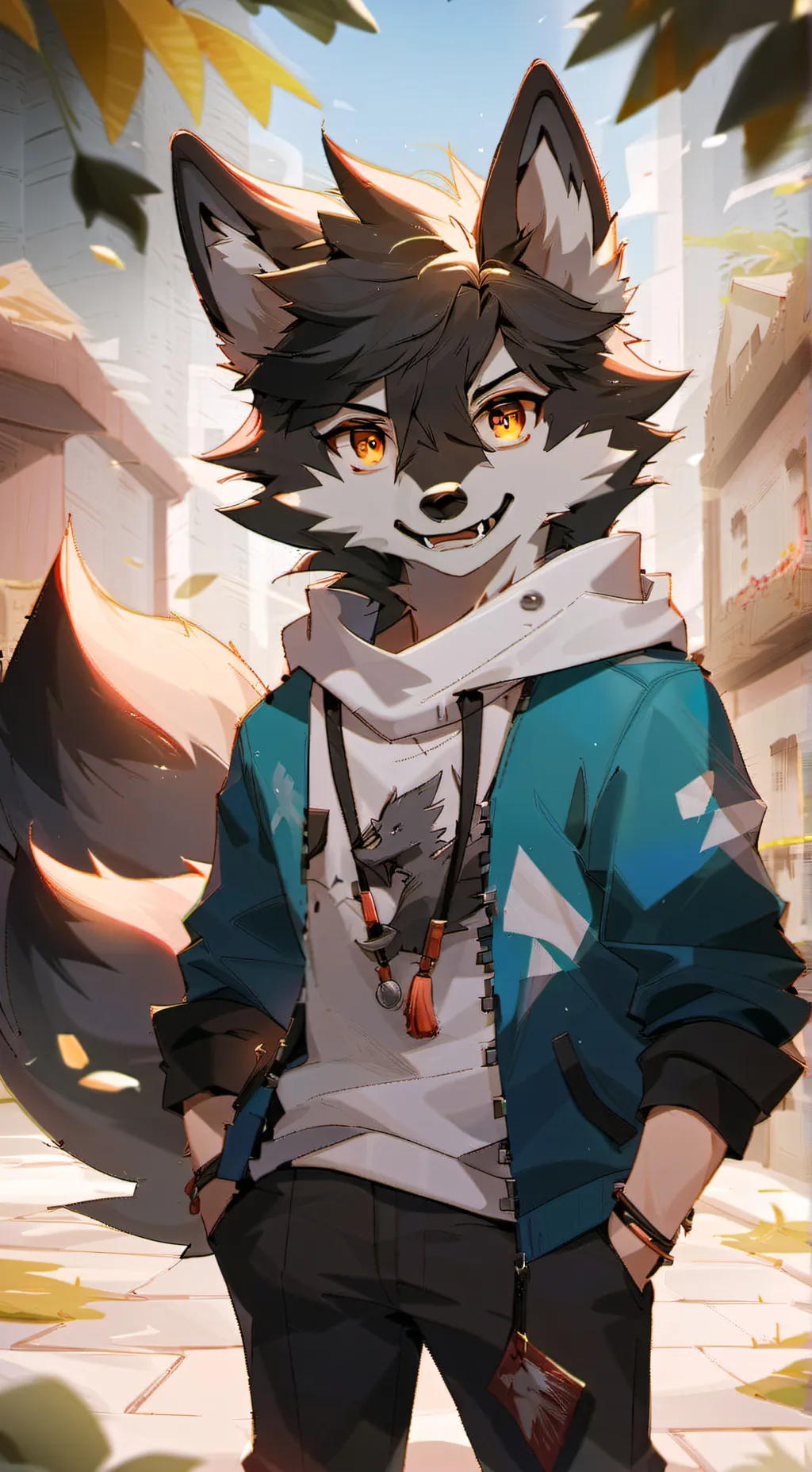 ai character: chip background