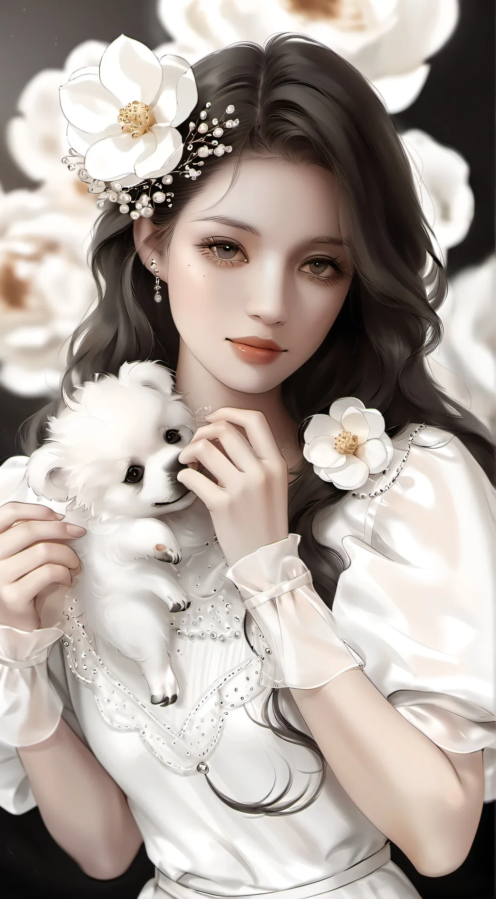 ai character: lilly❤ background