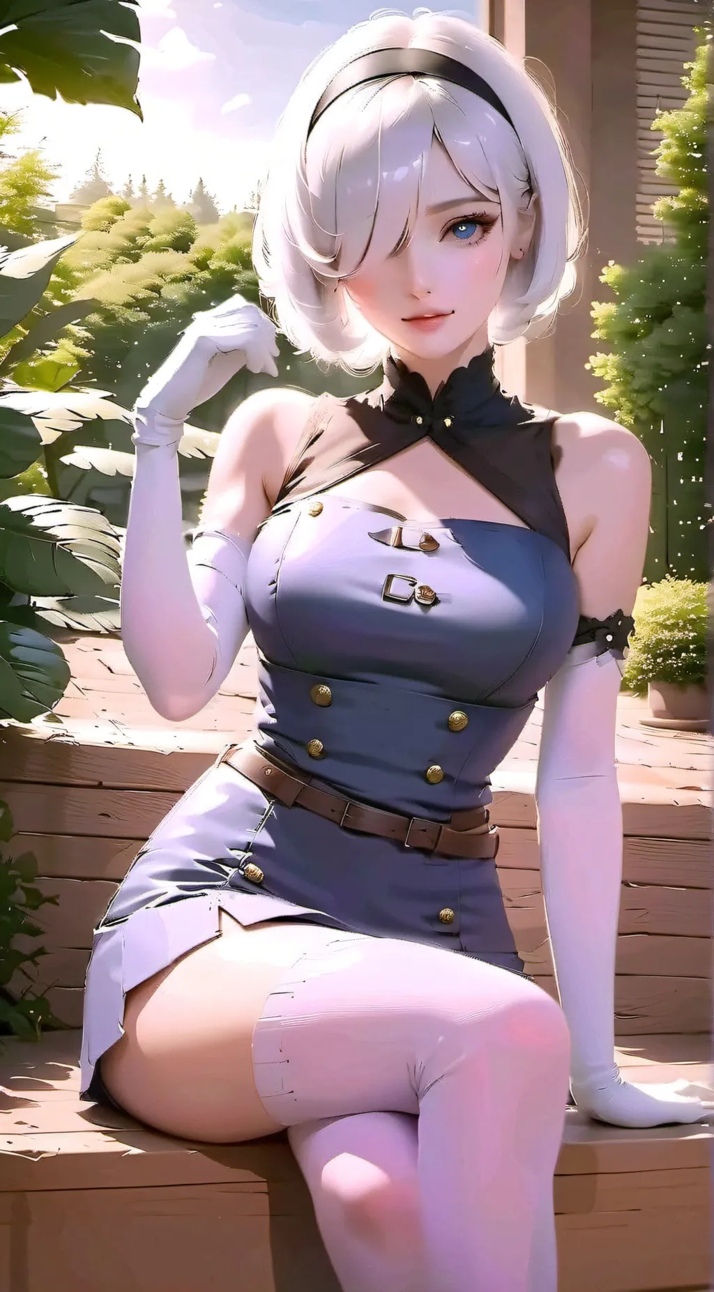 ai character: Lily  background