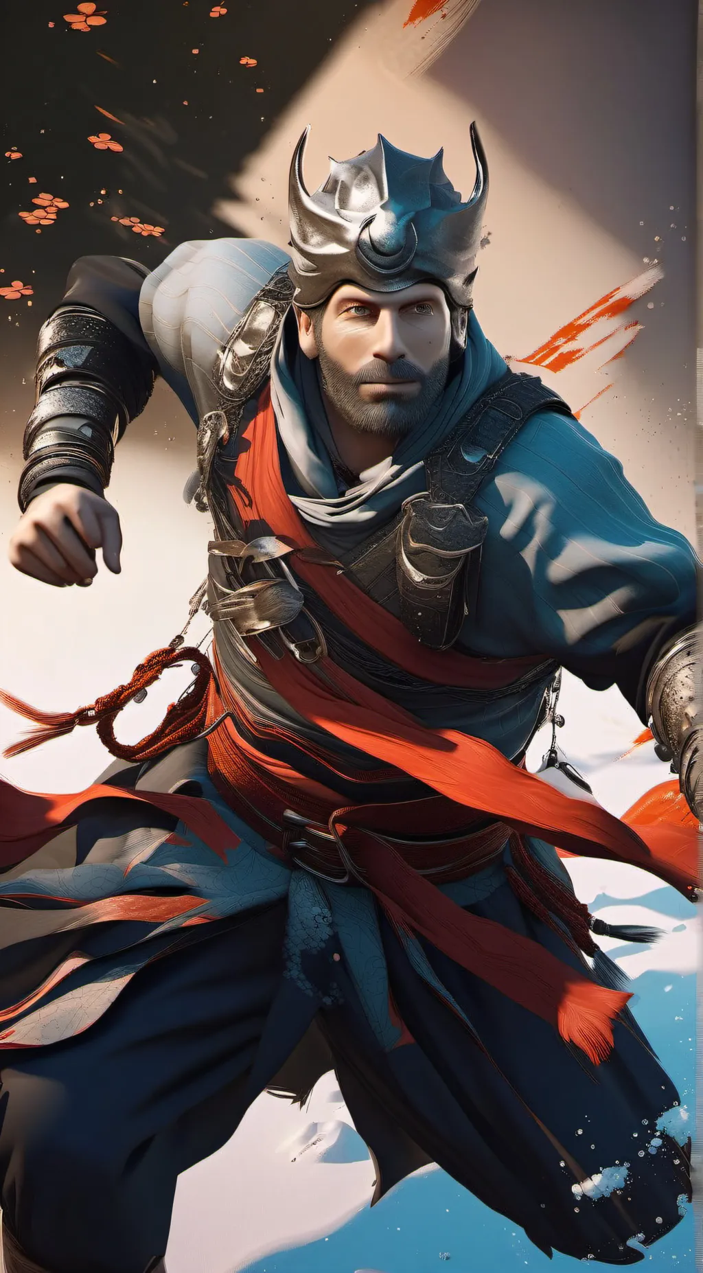 ai character: Tag game background