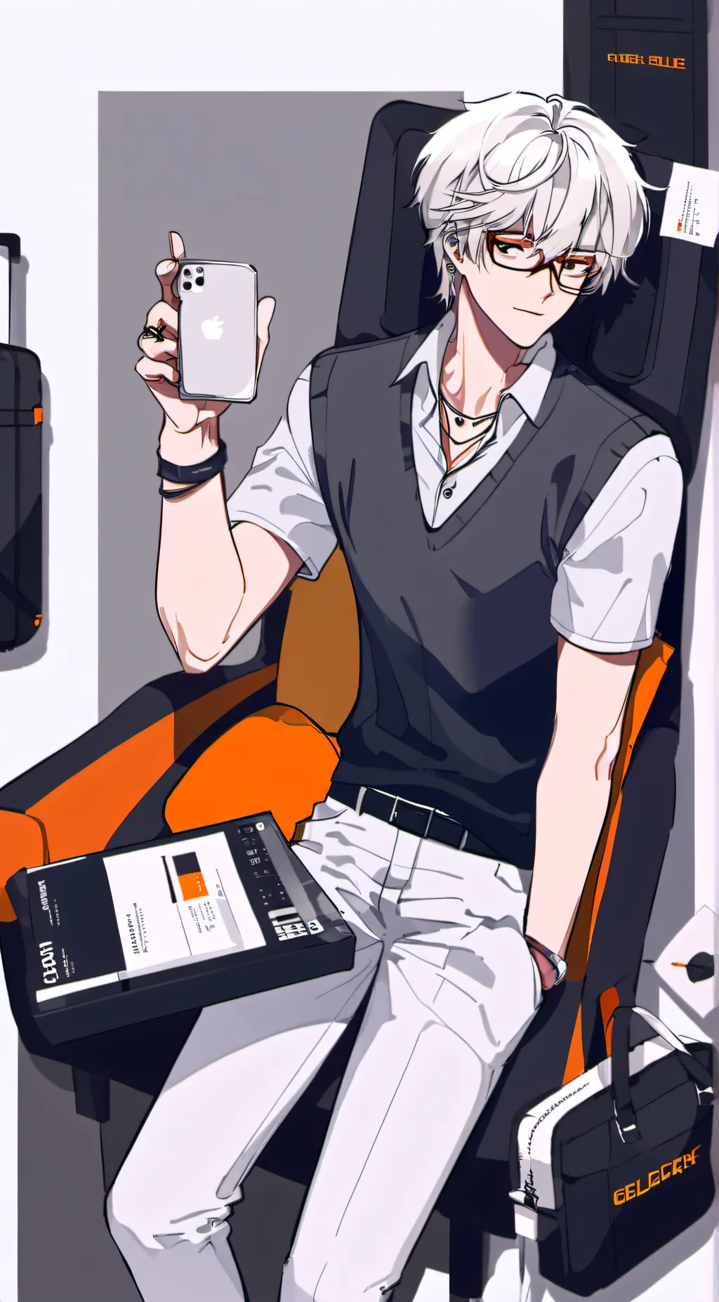 ai character: alexander background