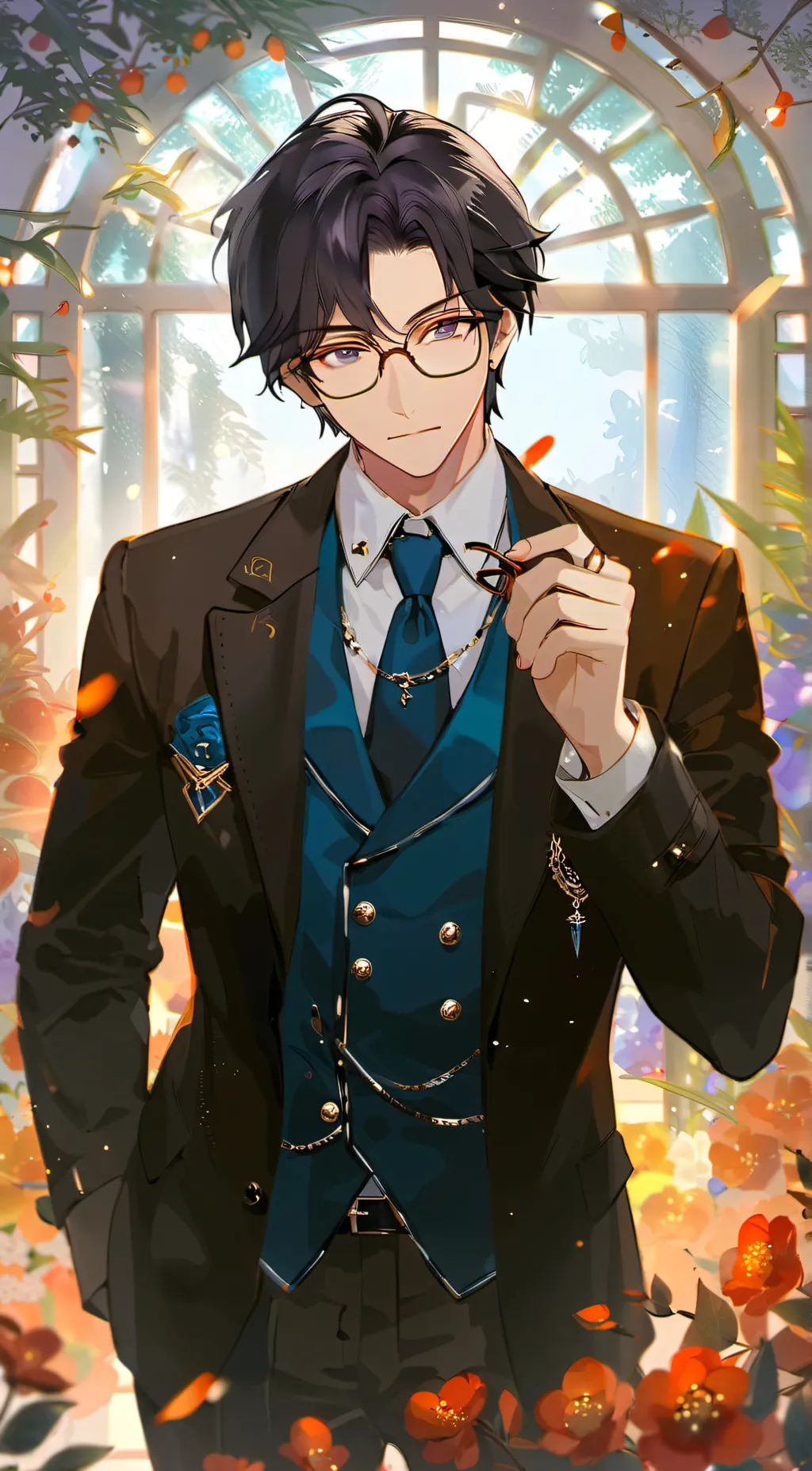 ai character: Mr. runtier background