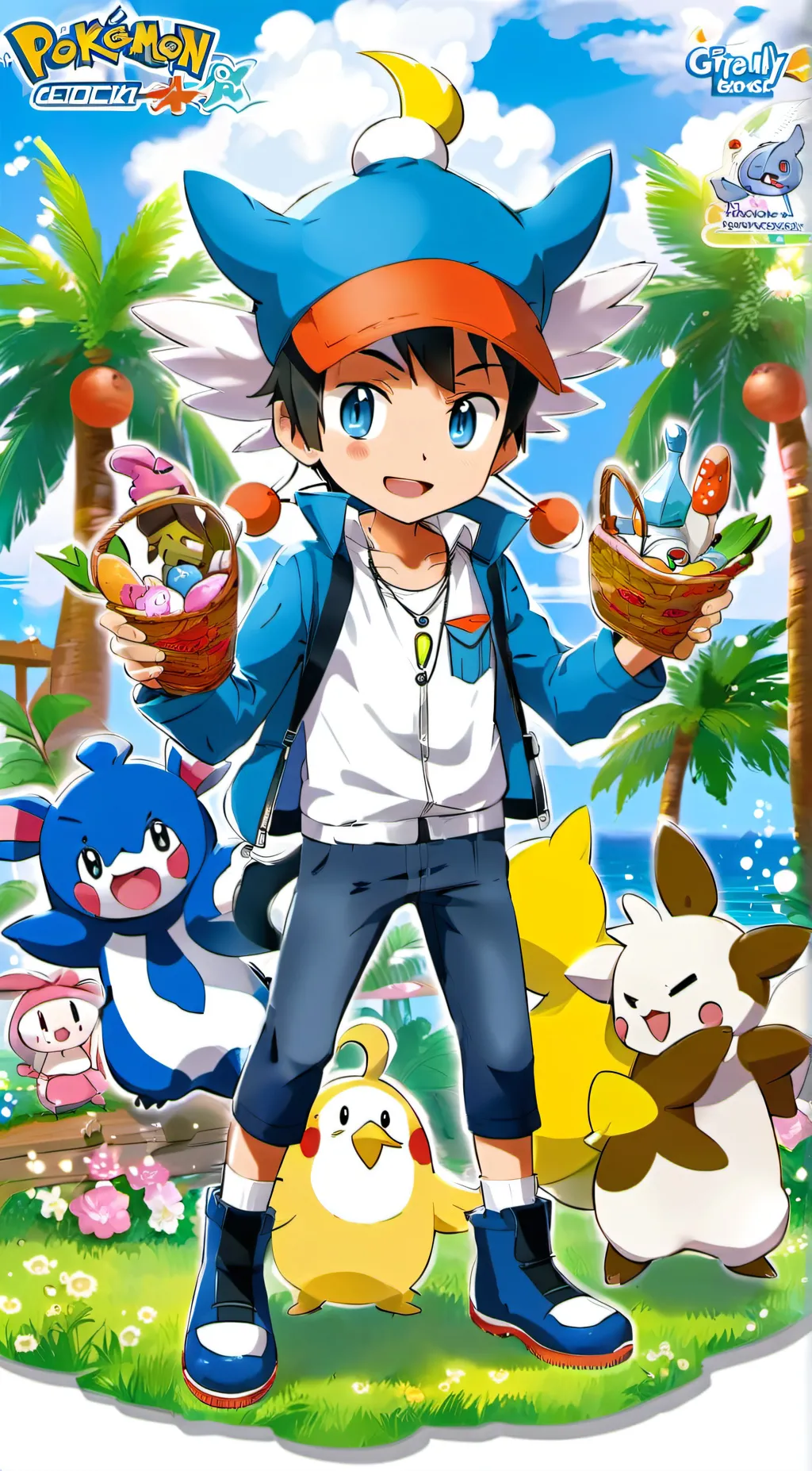 ai character: Pokemon : Sun&Moon background