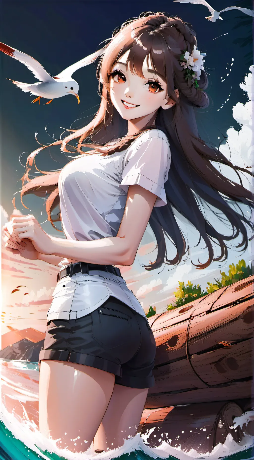 ai character: Maria background