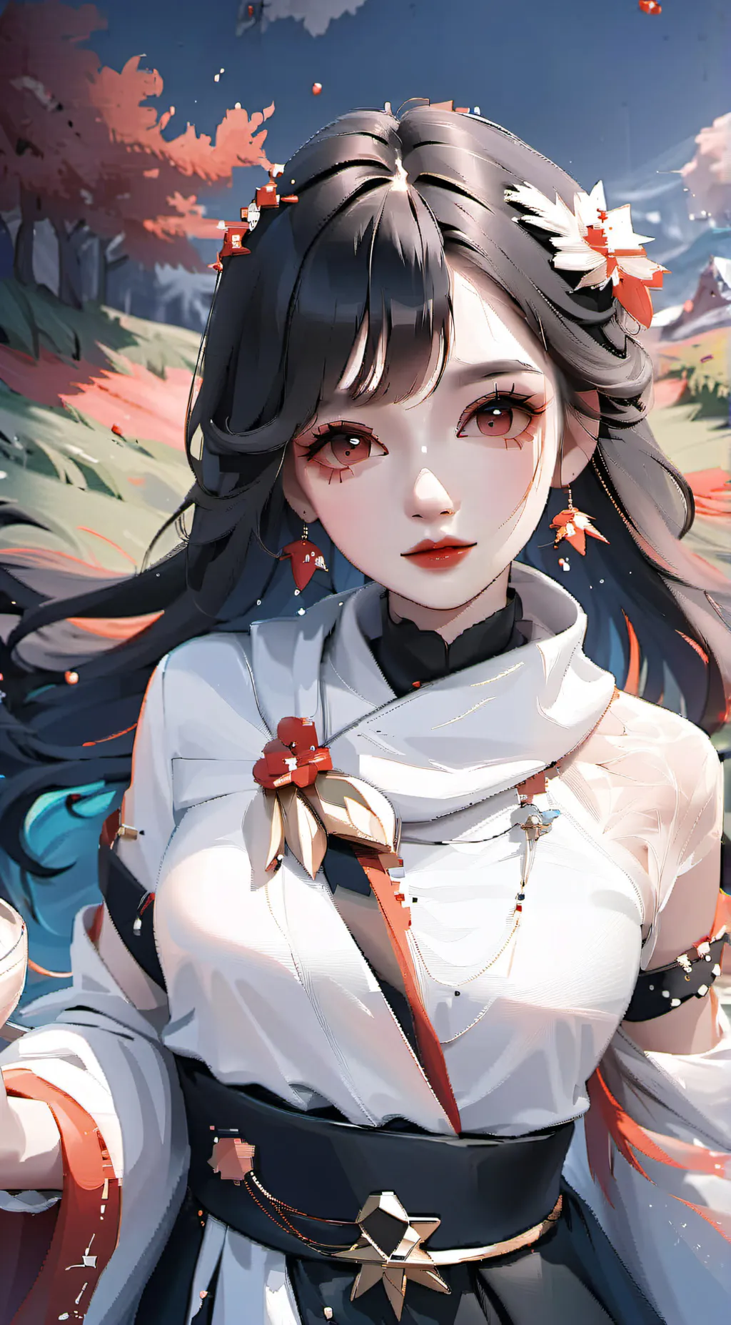 ai character: Smiling critters background