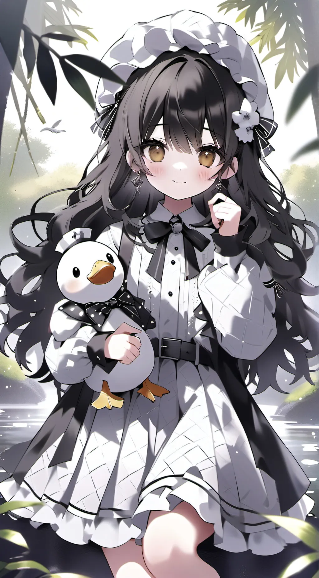 ai character: Dusk background