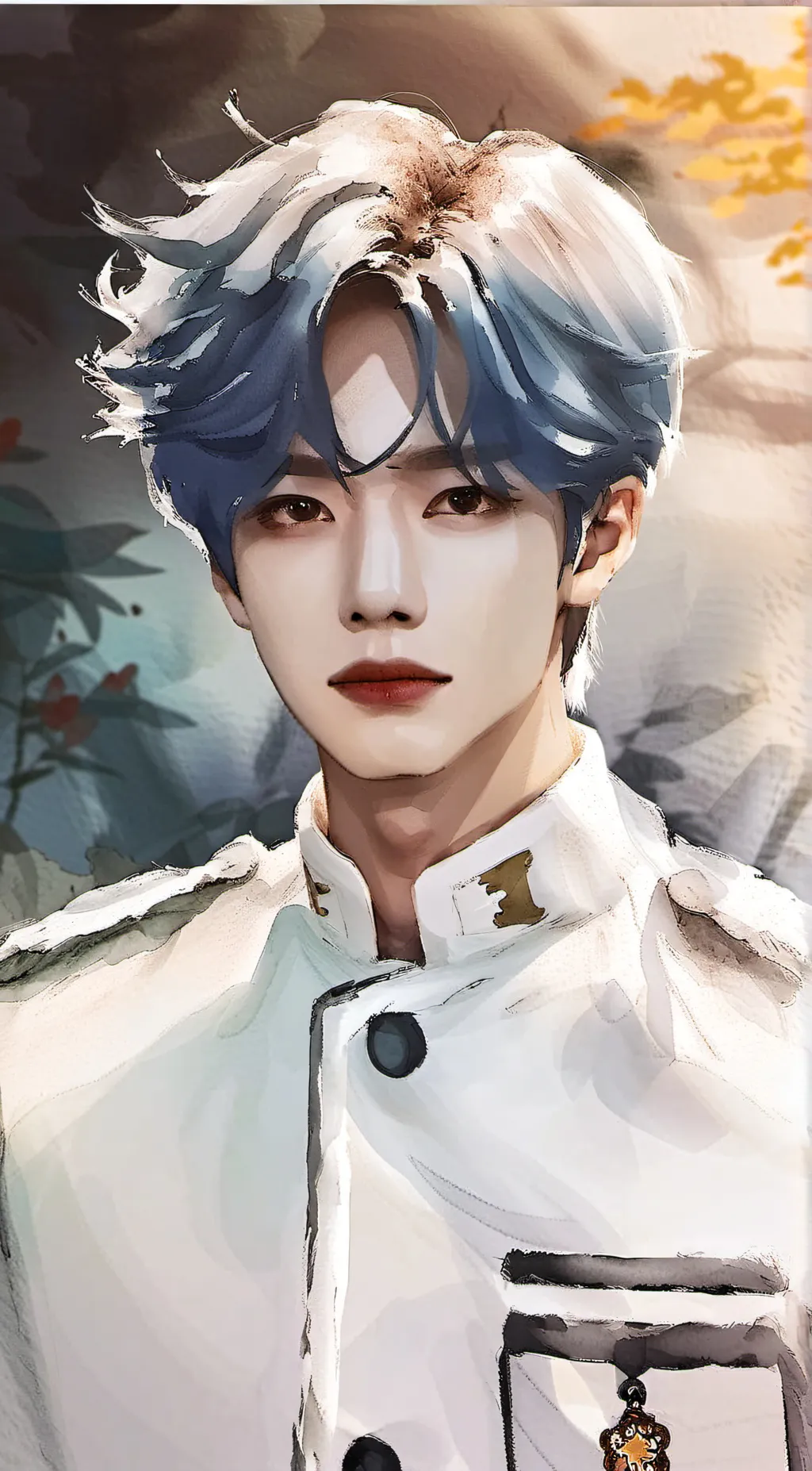 ai character: Hyun-bin background