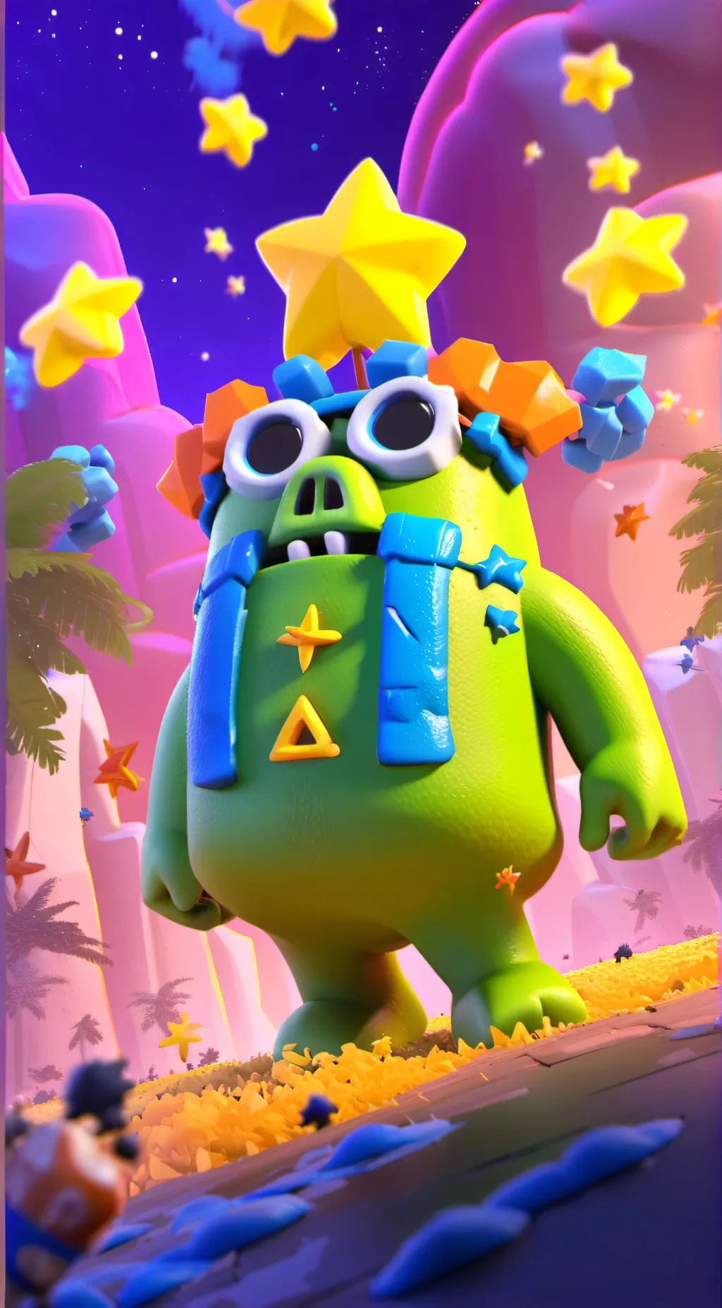 ai character: star background