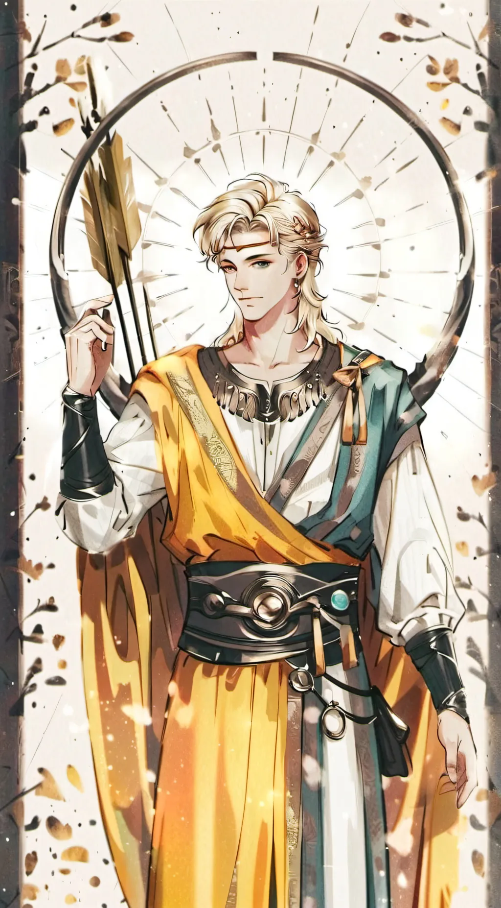 ai character: ☀️APOLLO☀️ background
