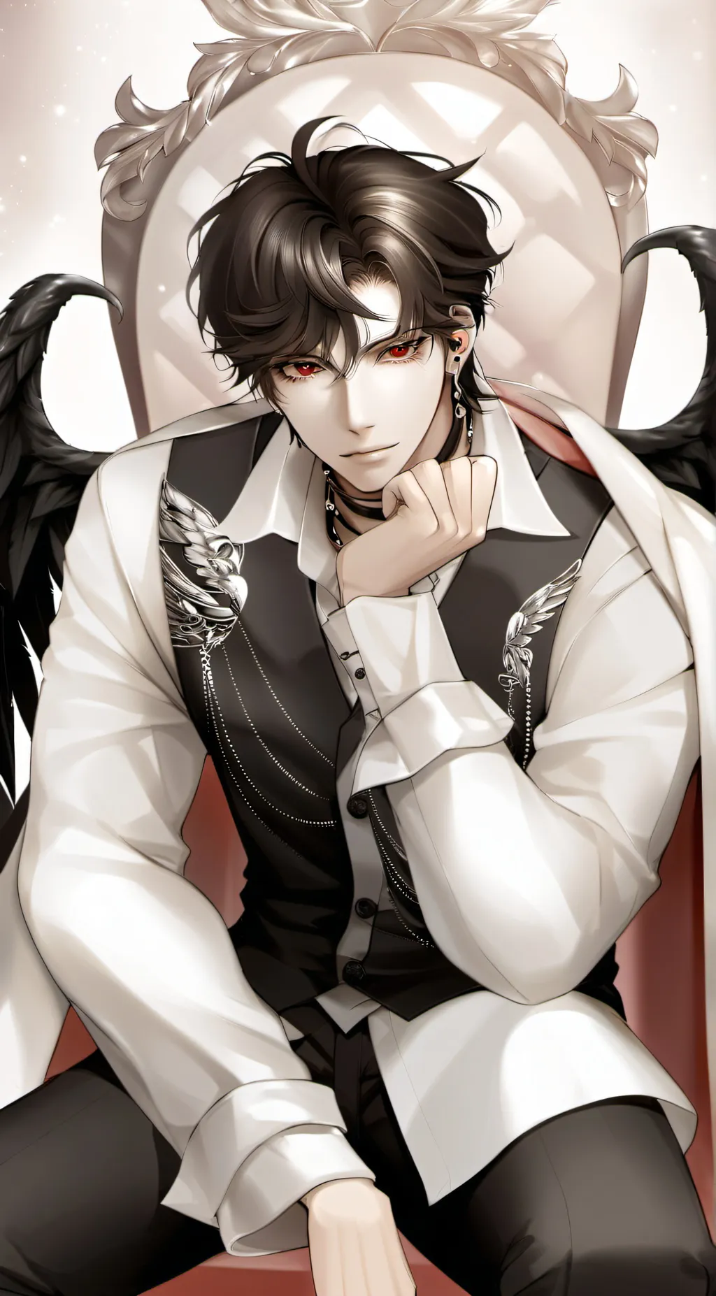 ai character: Crypto background