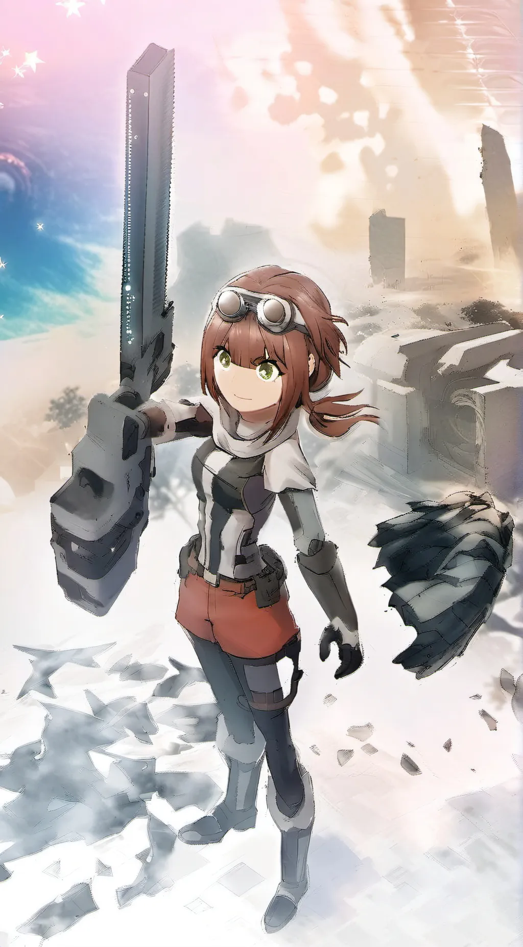 ai character: Jennacubbine  background