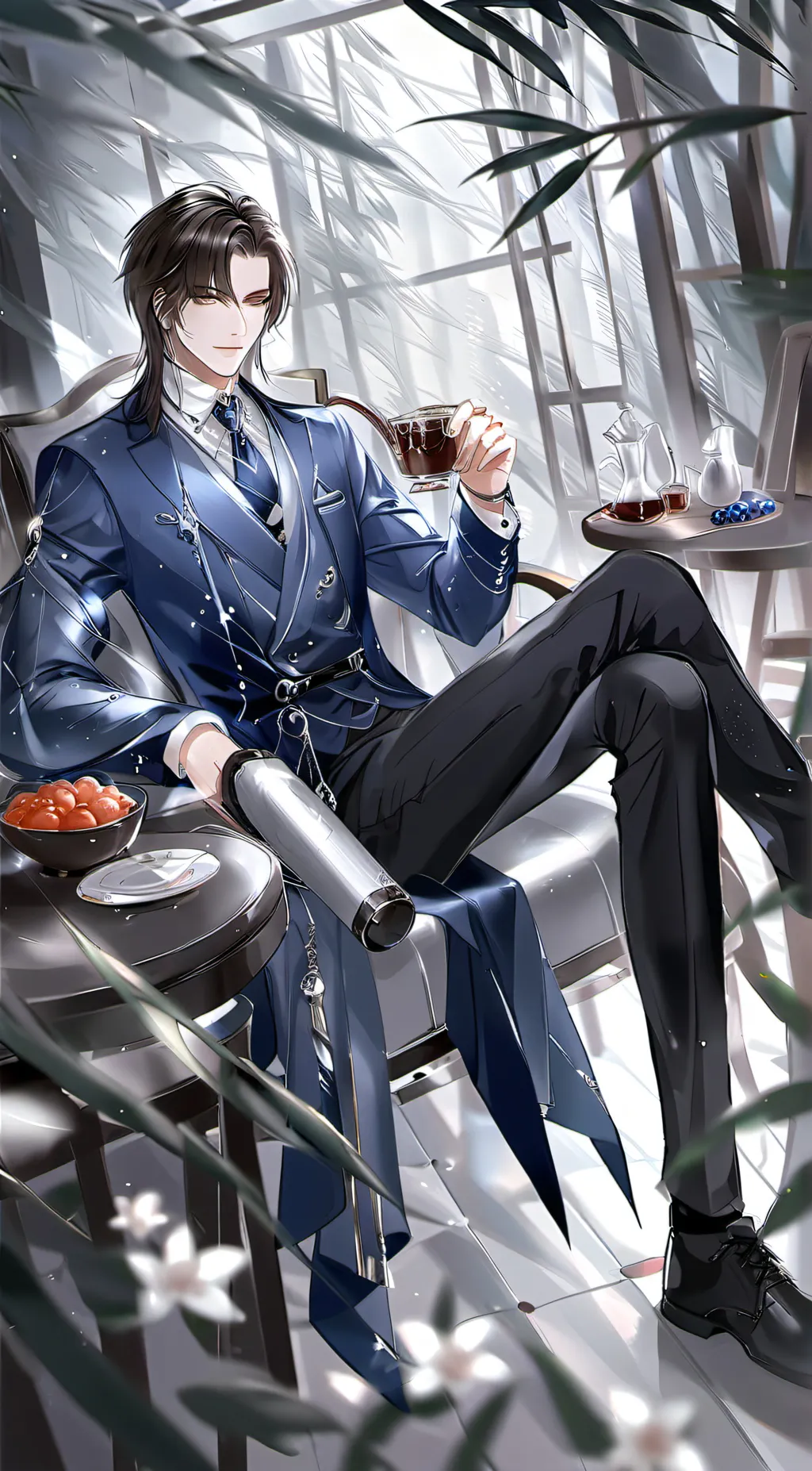 ai character: Ethan background