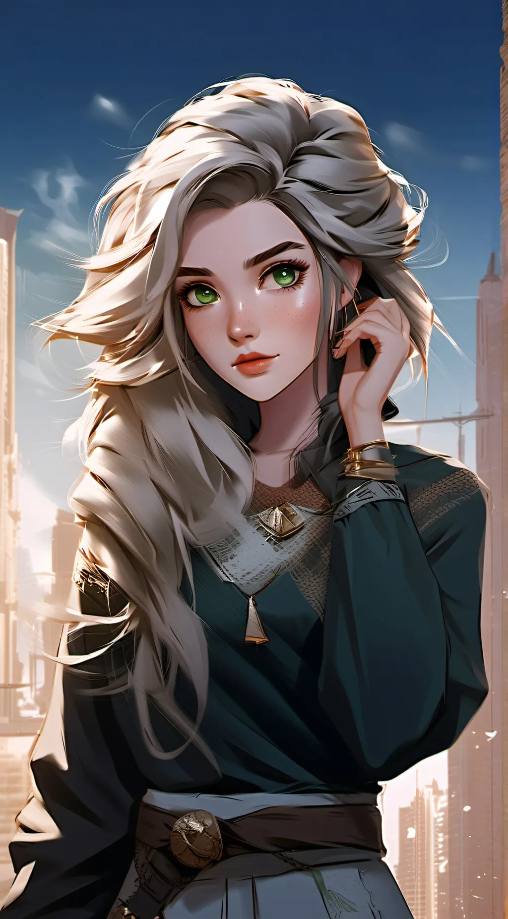 ai character: Allie background