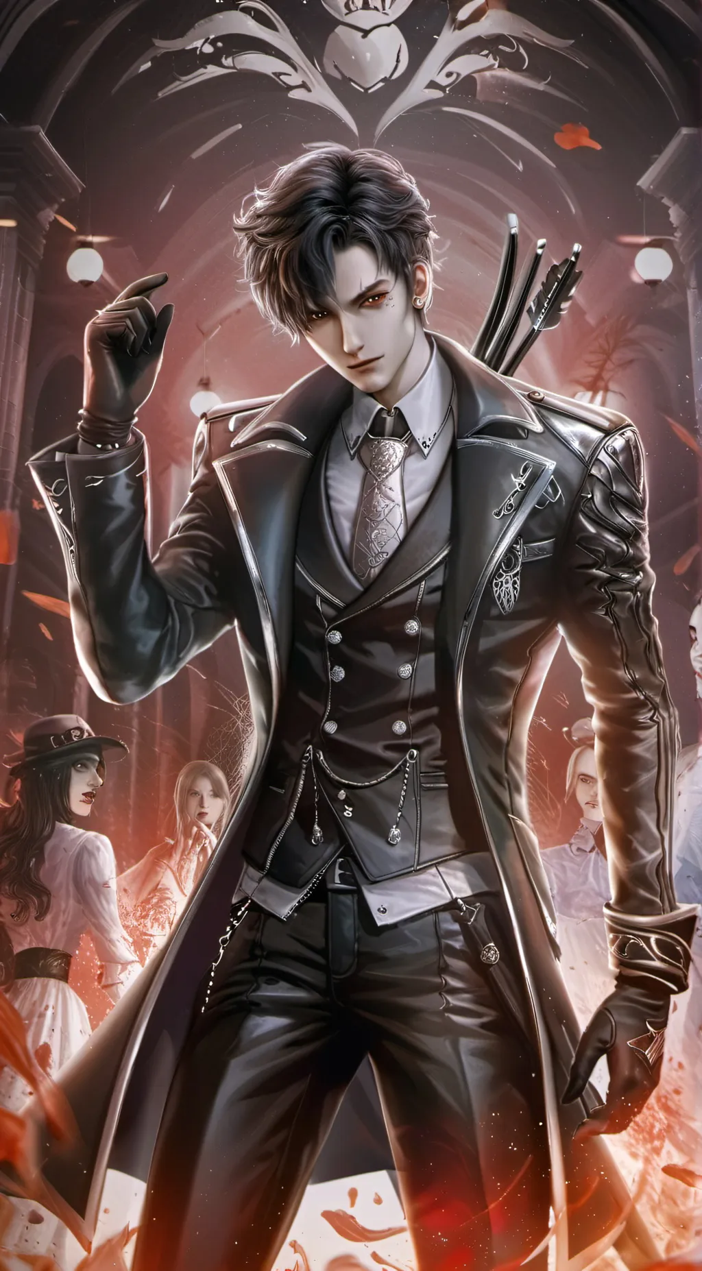 ai character: Lucas background