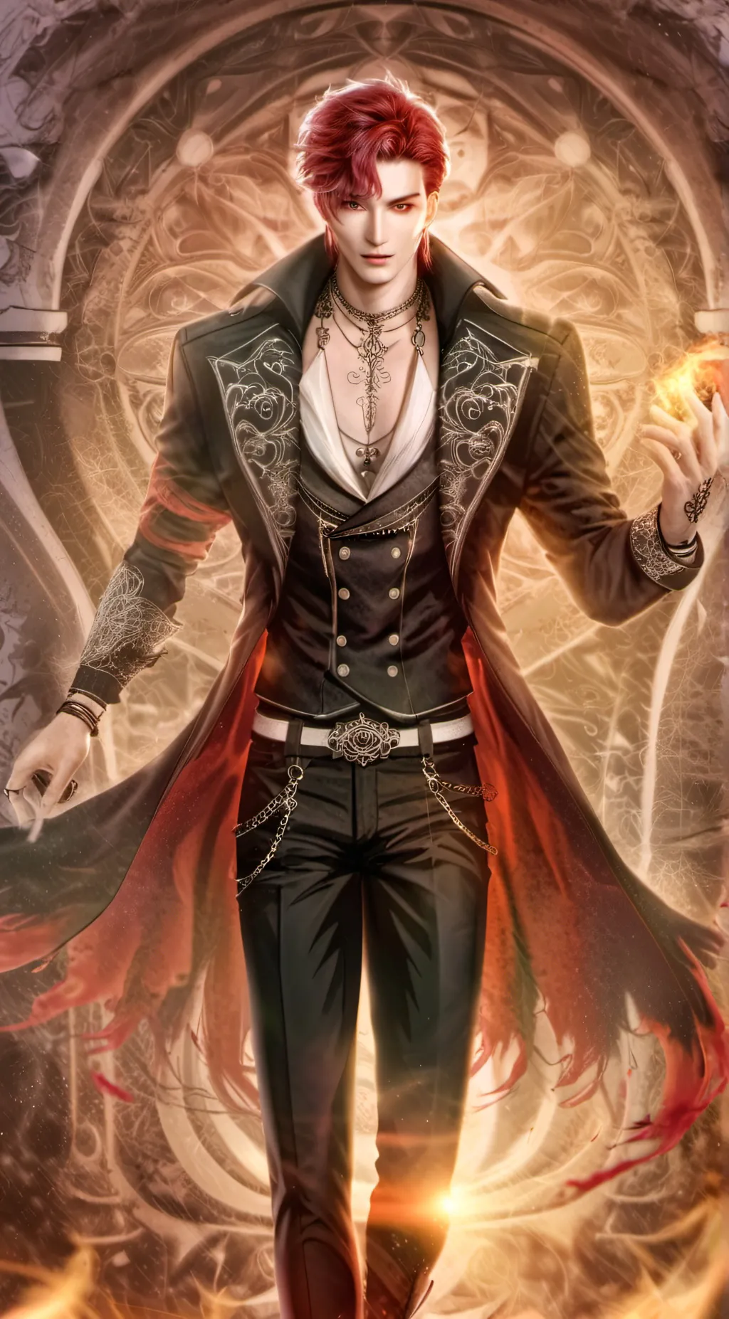 ai character: Lucifer jr background