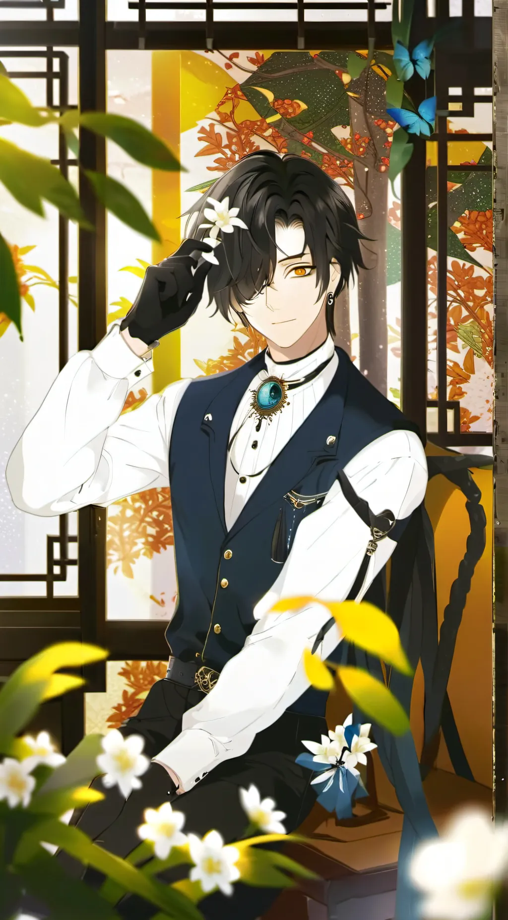 ai character: James  background