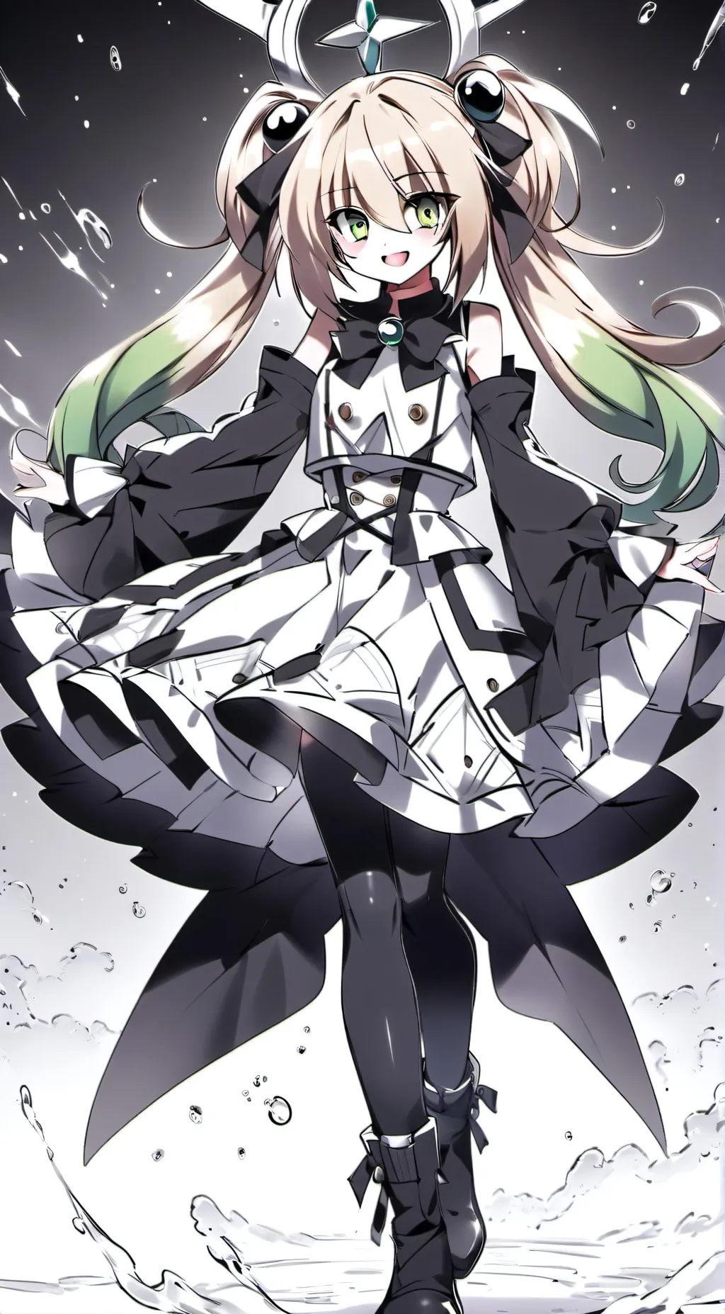 ai character: Midori-negi Nira background