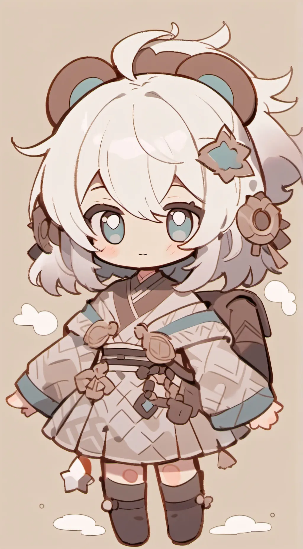 ai character: Luna background