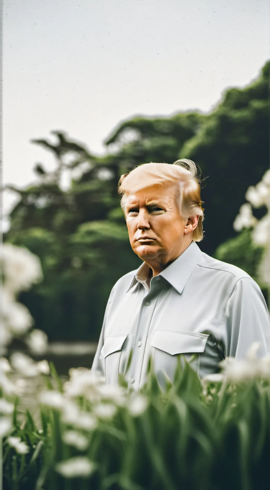 ai character: Donald J Trump  background