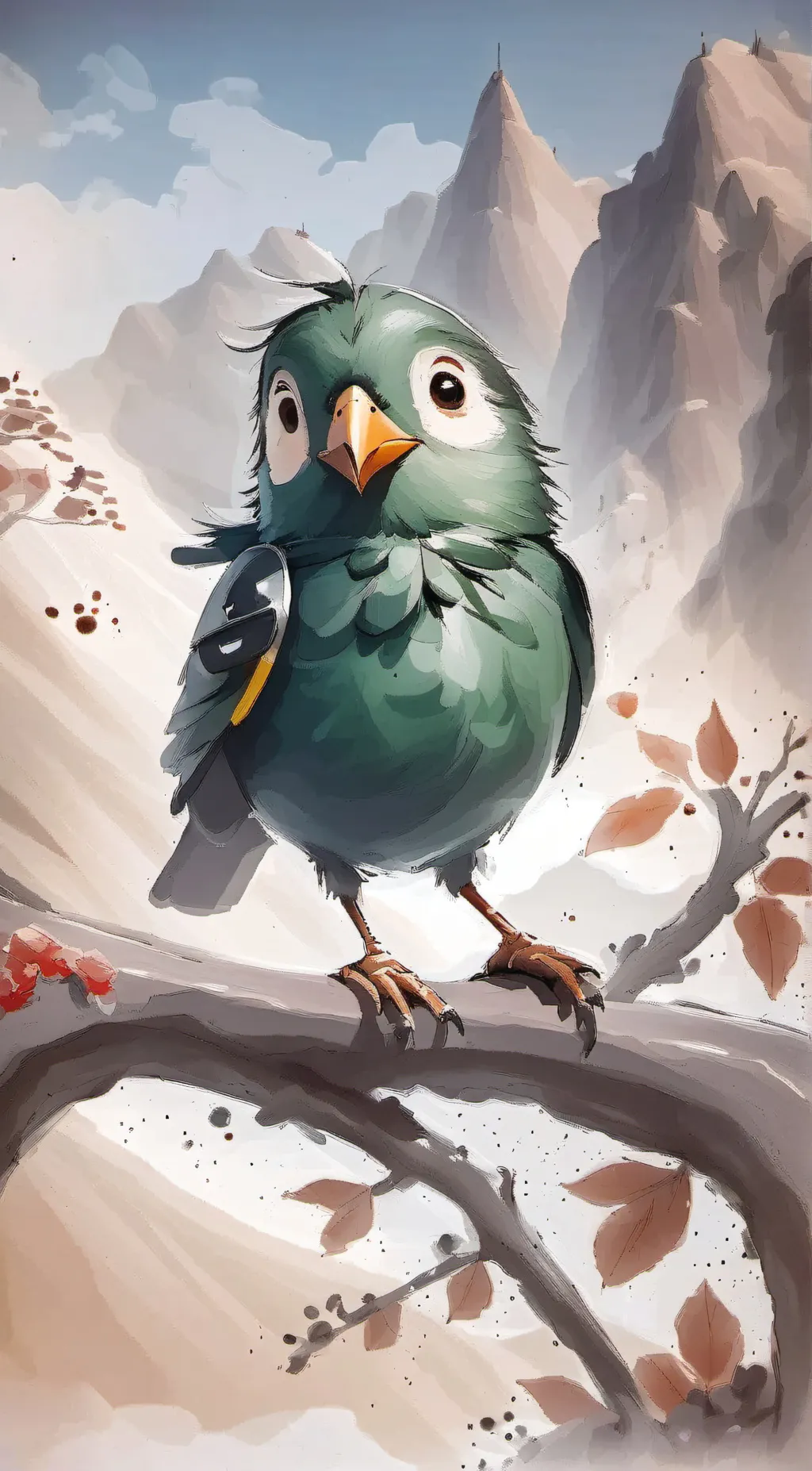 ai character: Duolingo background