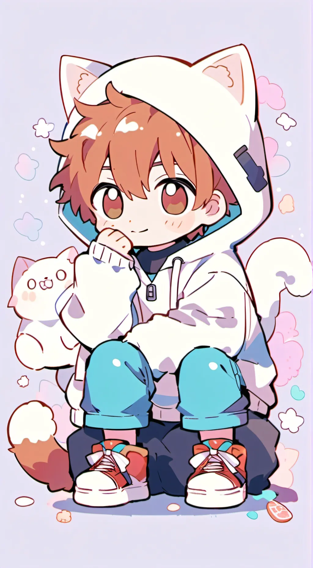 ai character: ミッキー  background