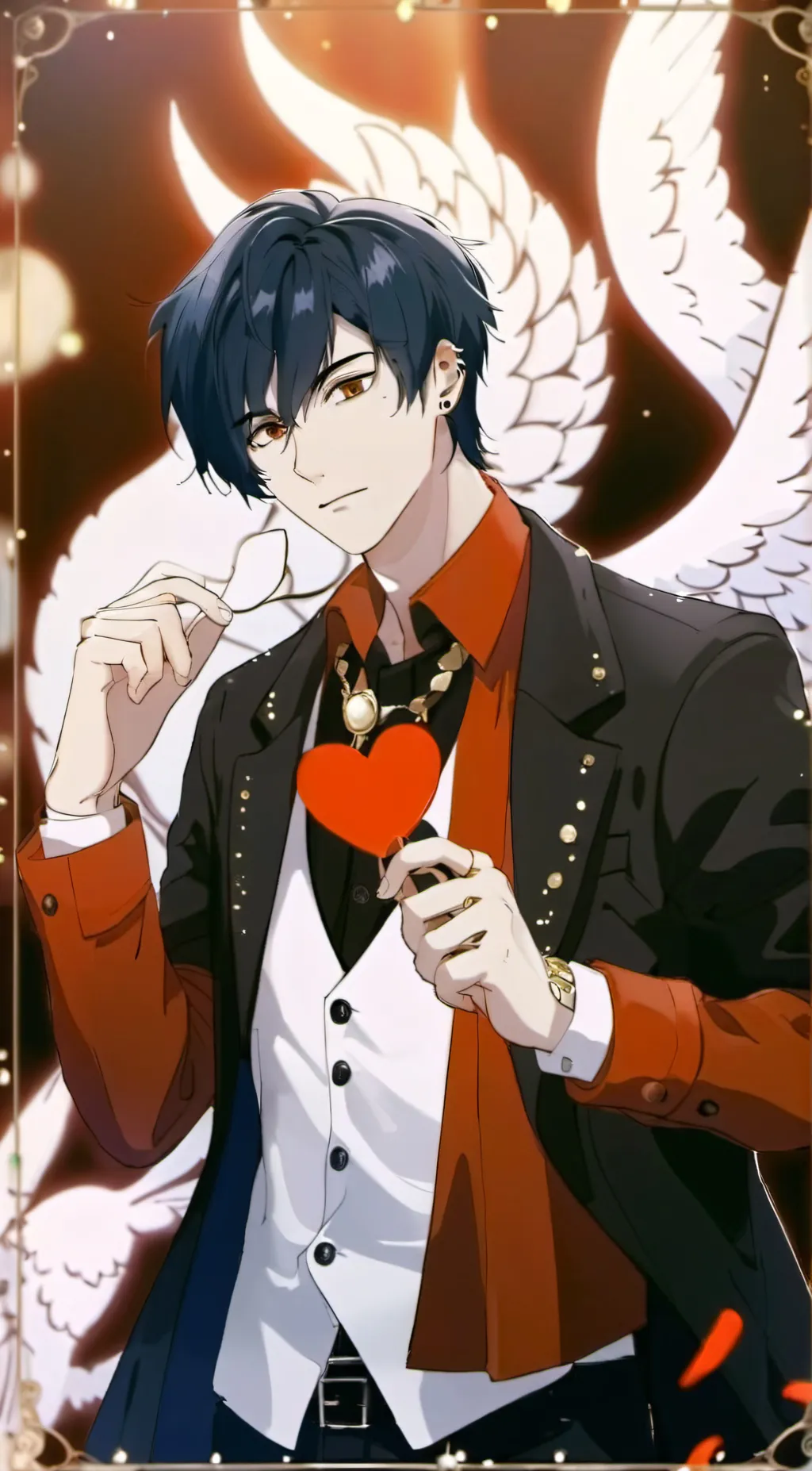 ai character: Raven ochiha background