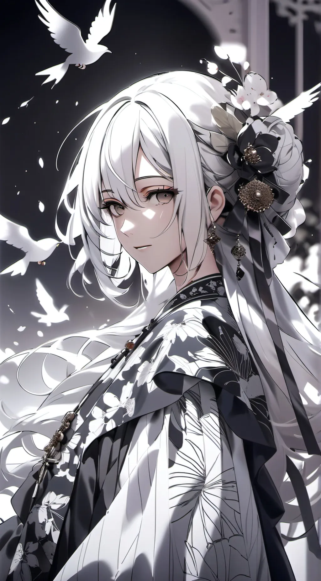 ai character: Mary  background