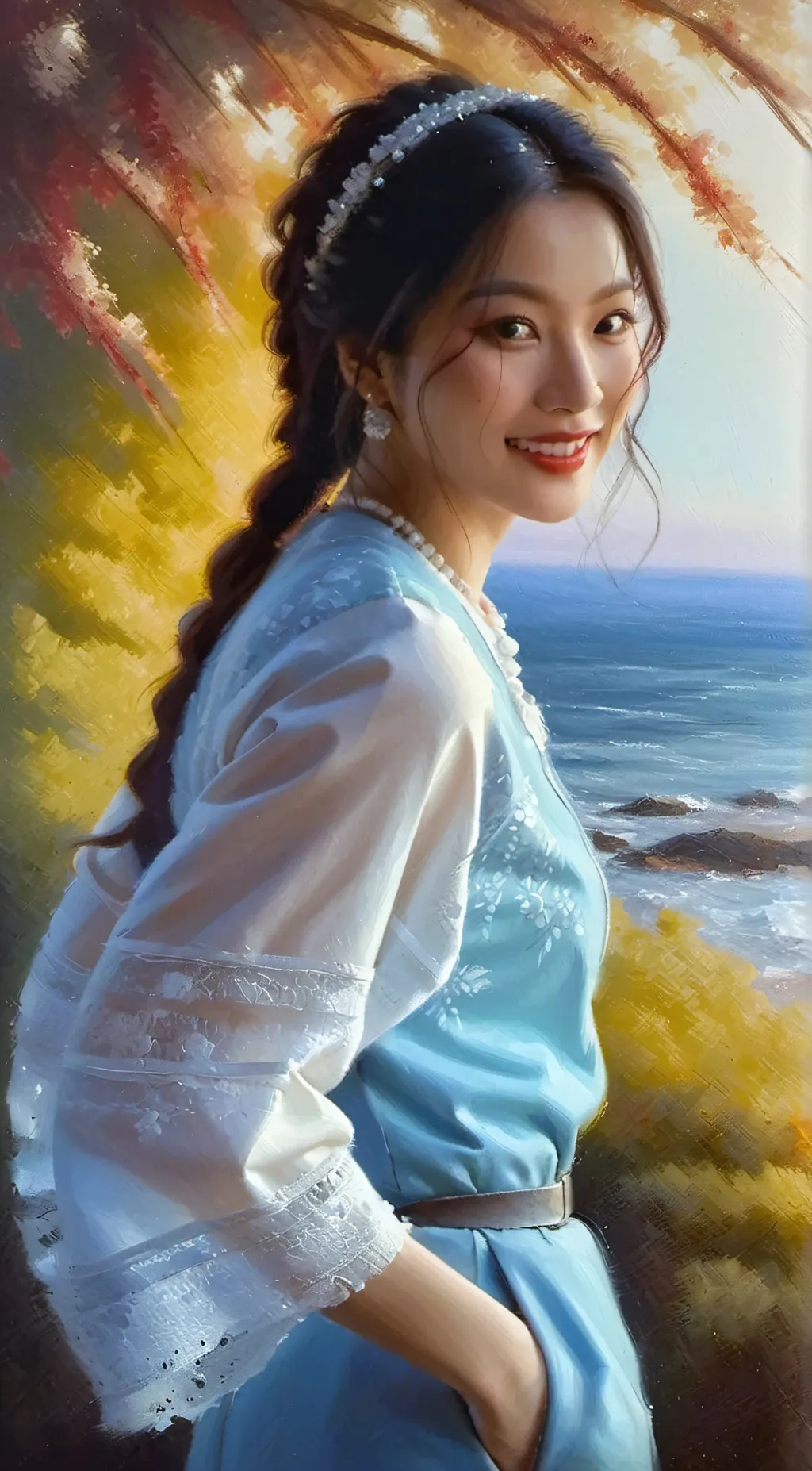 ai character: Victoria background