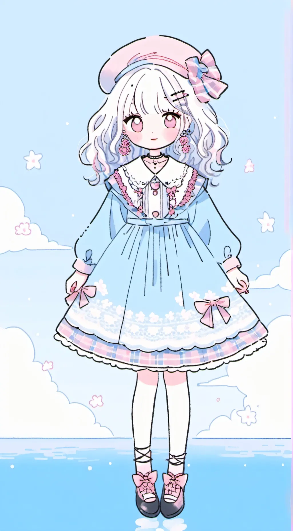 ai character: lily  background