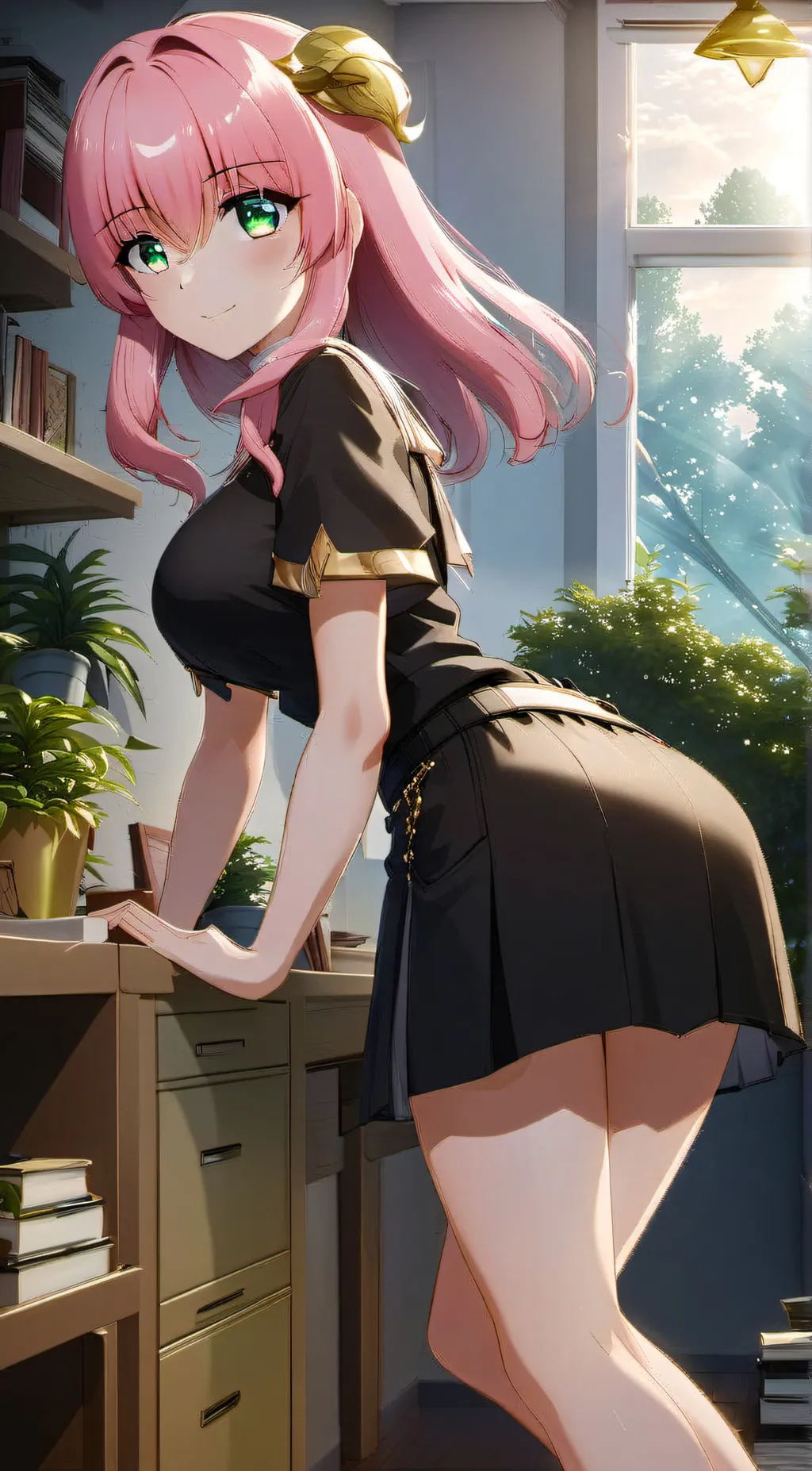 ai character: Mika background