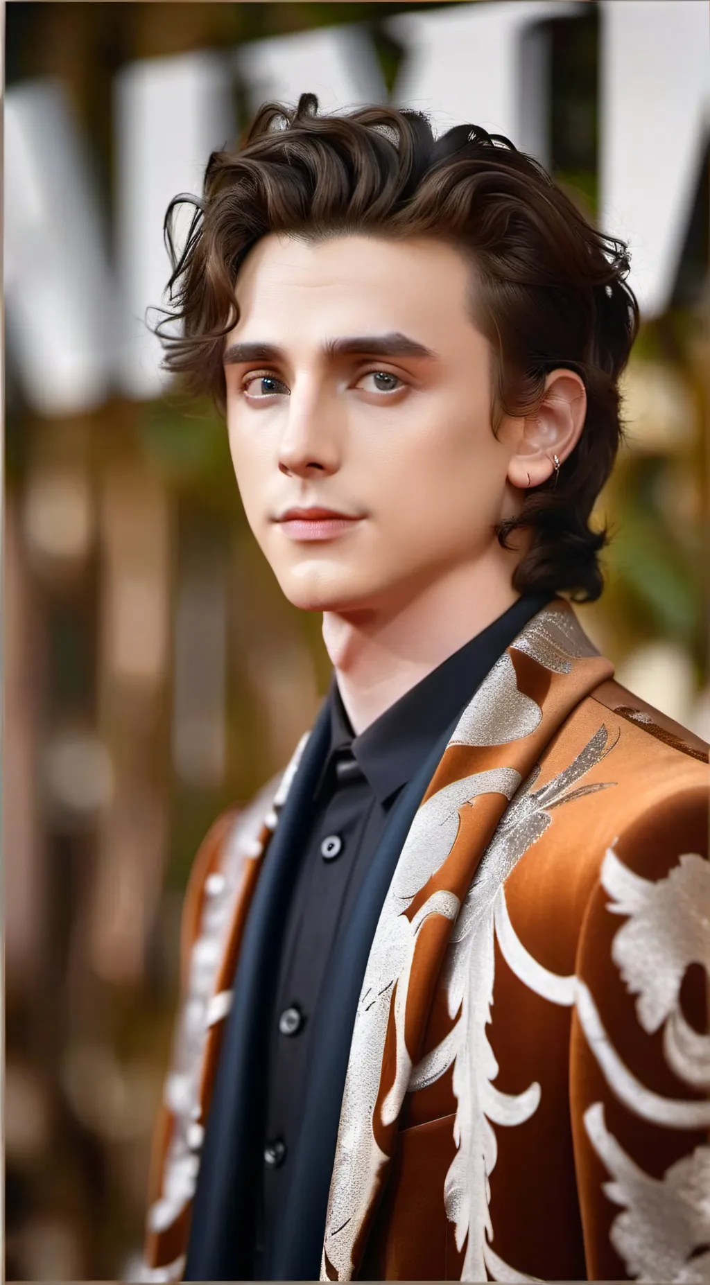 ai character: Timothée Chalamet background