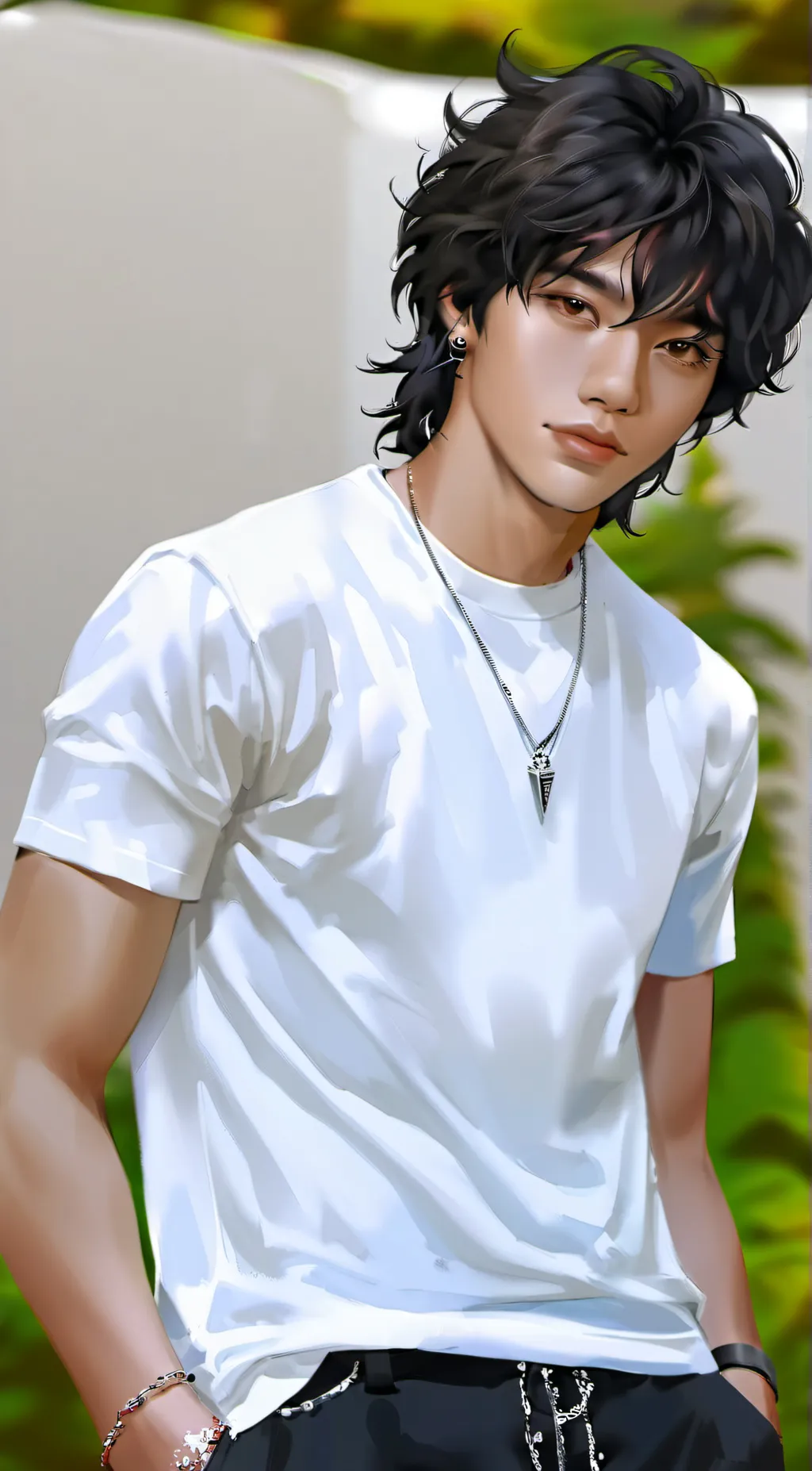 ai character: Suji zyan background