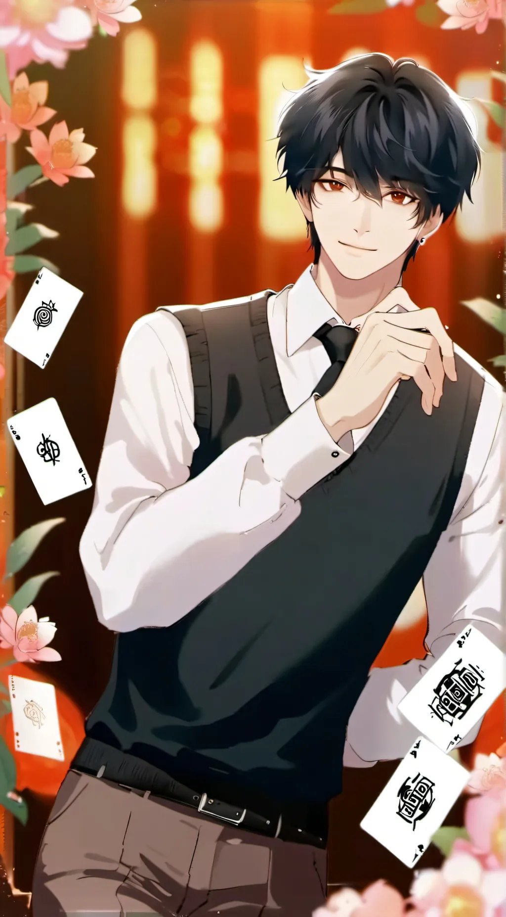 ai character: Hiroshi background