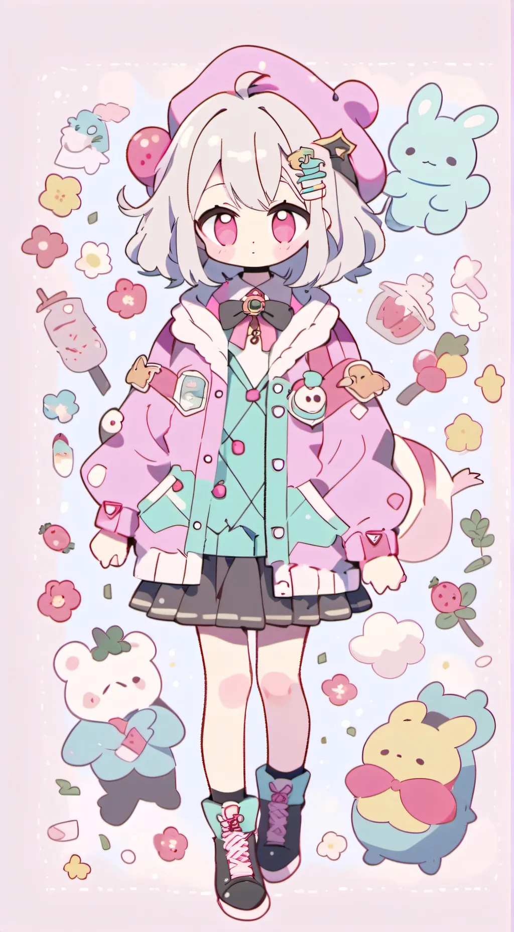 ai character: teacher background