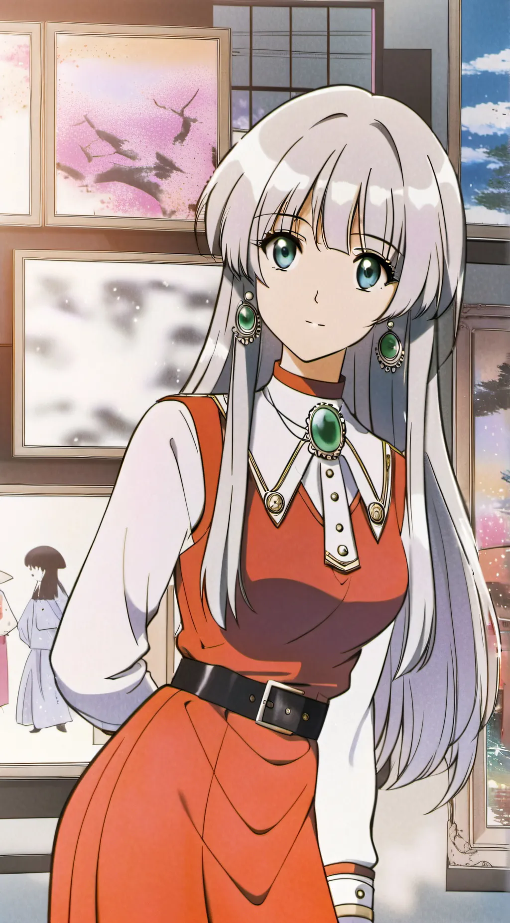 ai character: Jasmine background