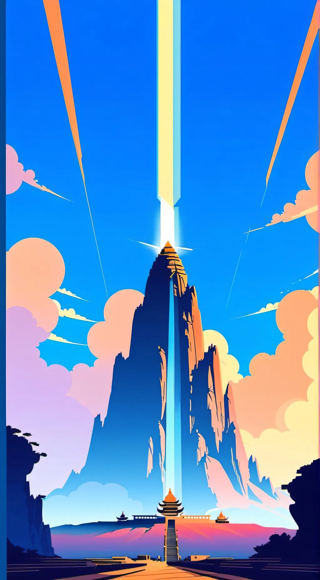 ai character: isekai  background