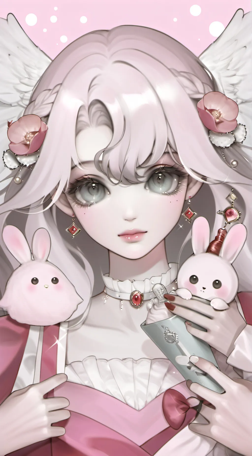 ai character: Sussy Cherry background