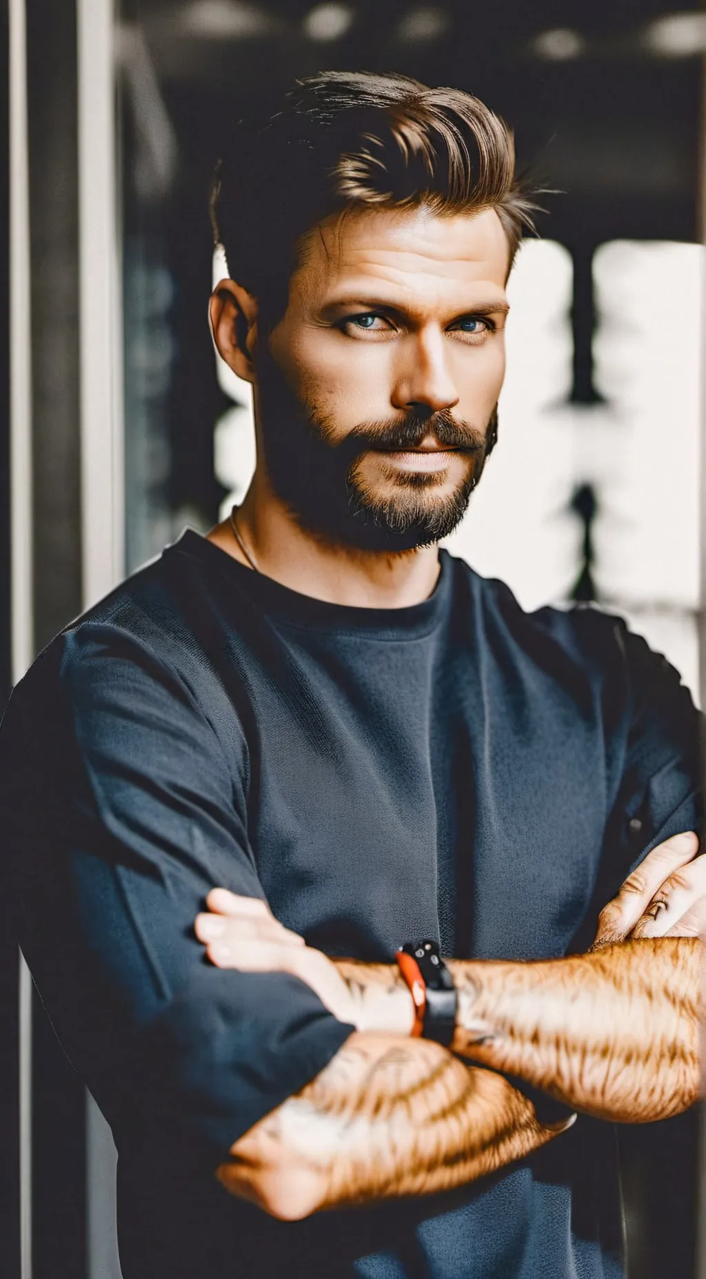 ai character: Ken Wolfe  background