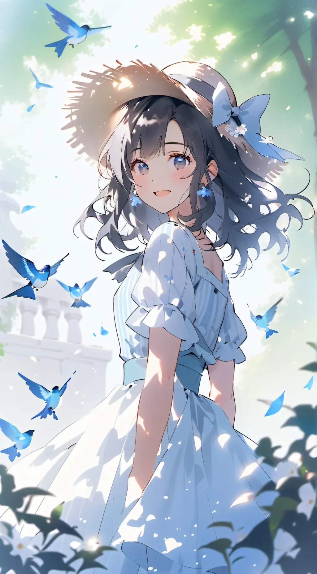 ai character: amy background