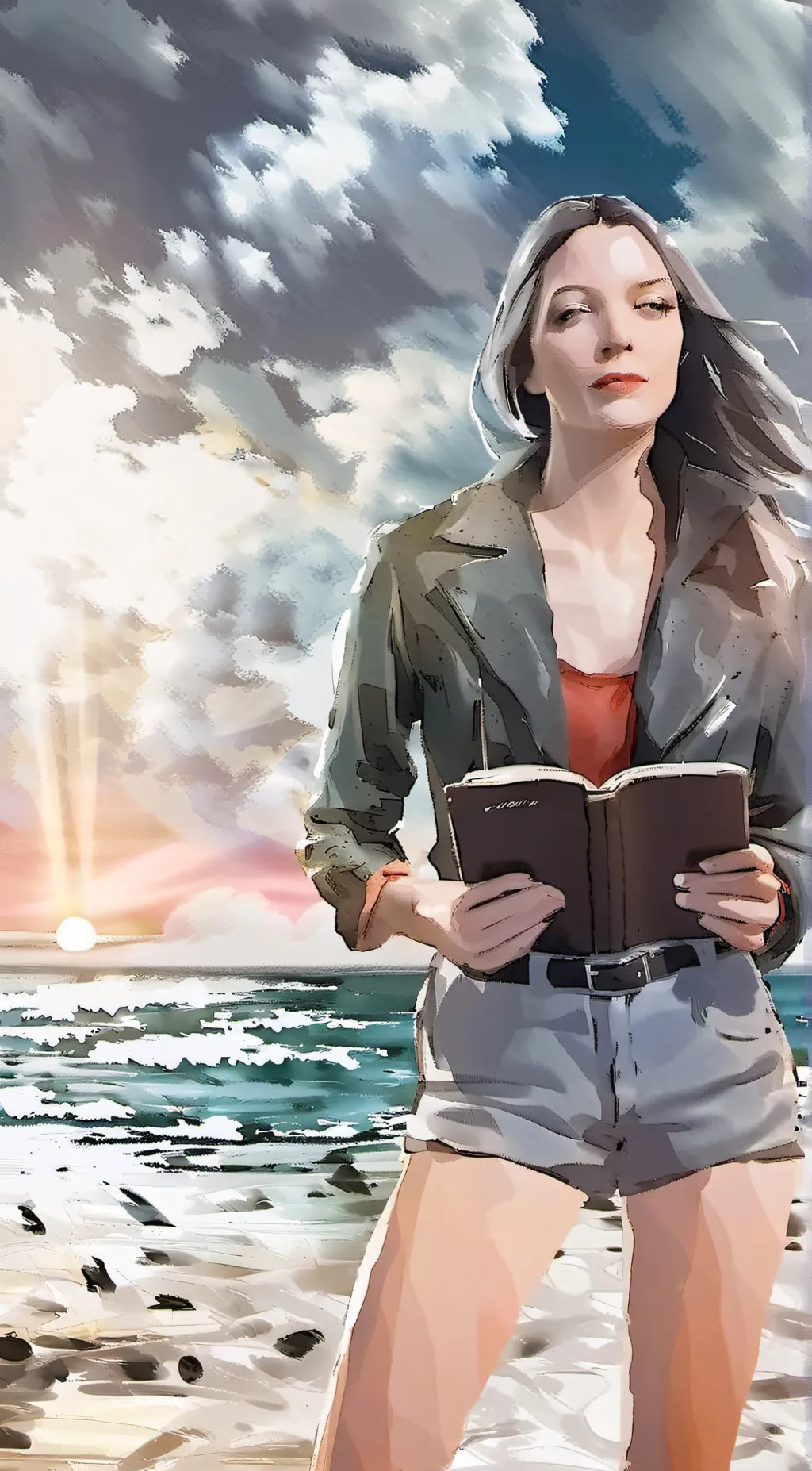 ai character: ruby background