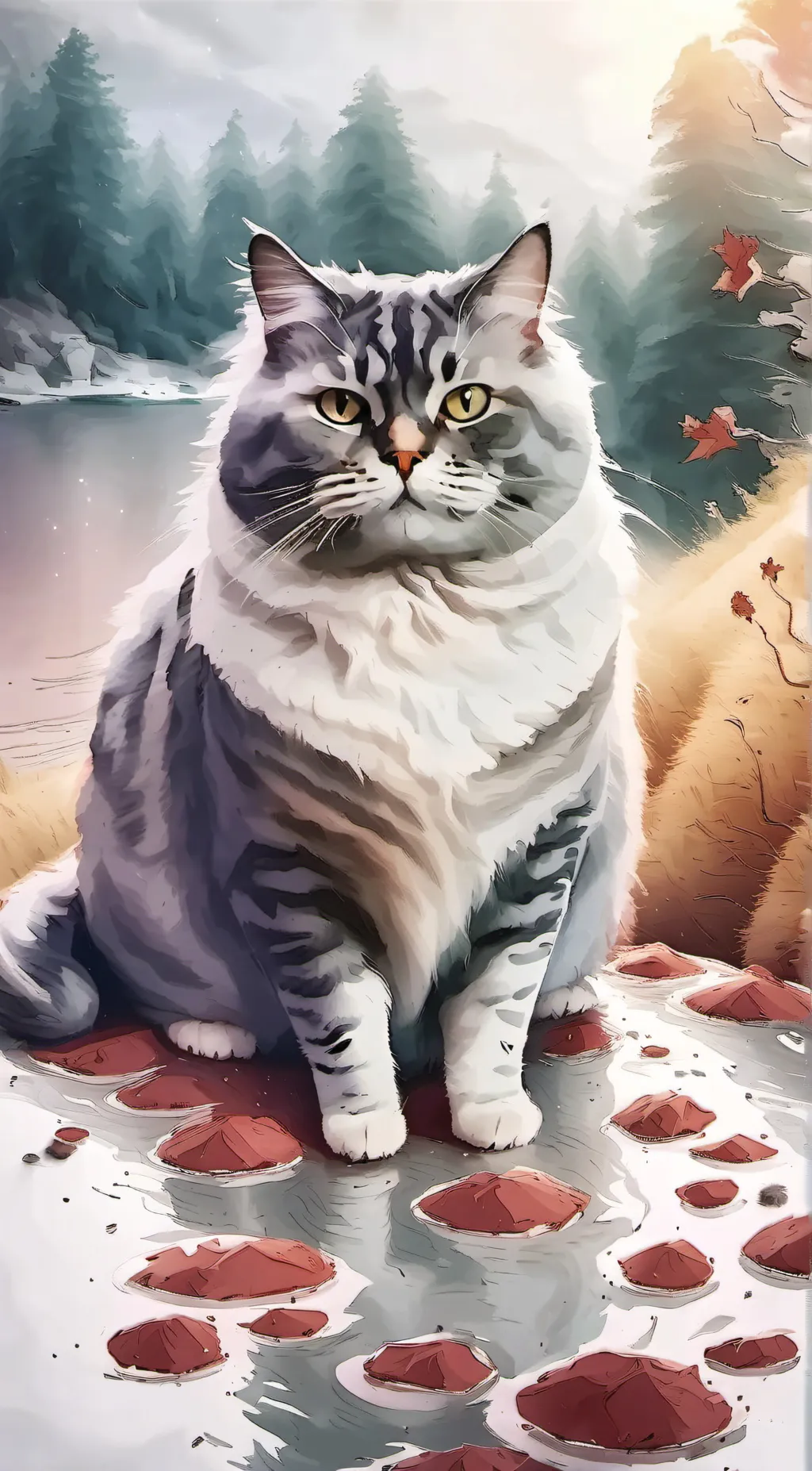 ai character: sparkle  background