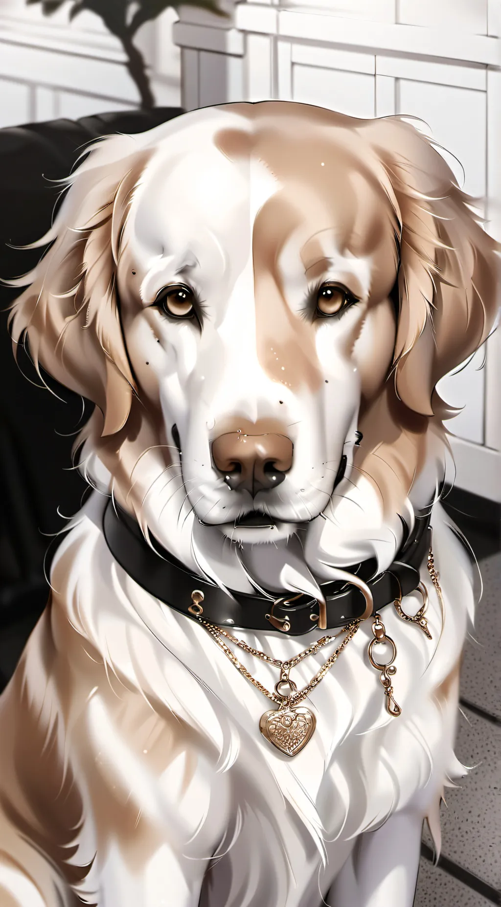 ai character: Fluffy🐾 background