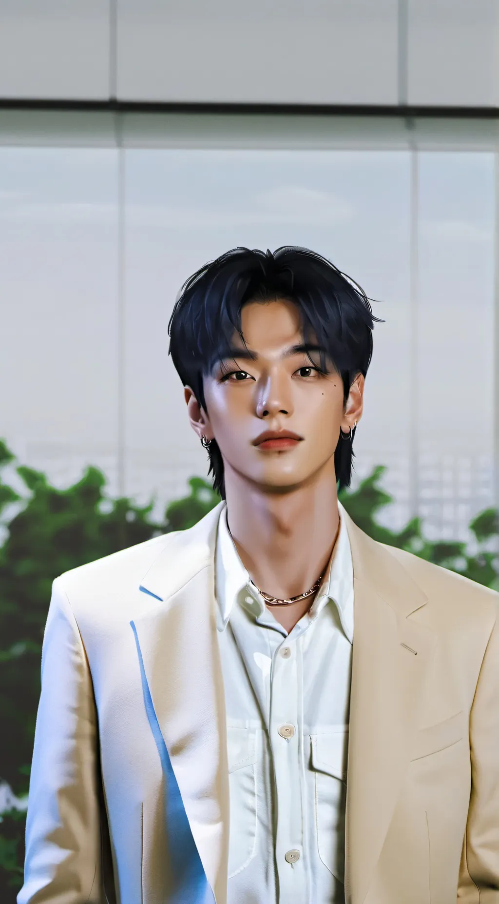 ai character: Hyunjin💕 background