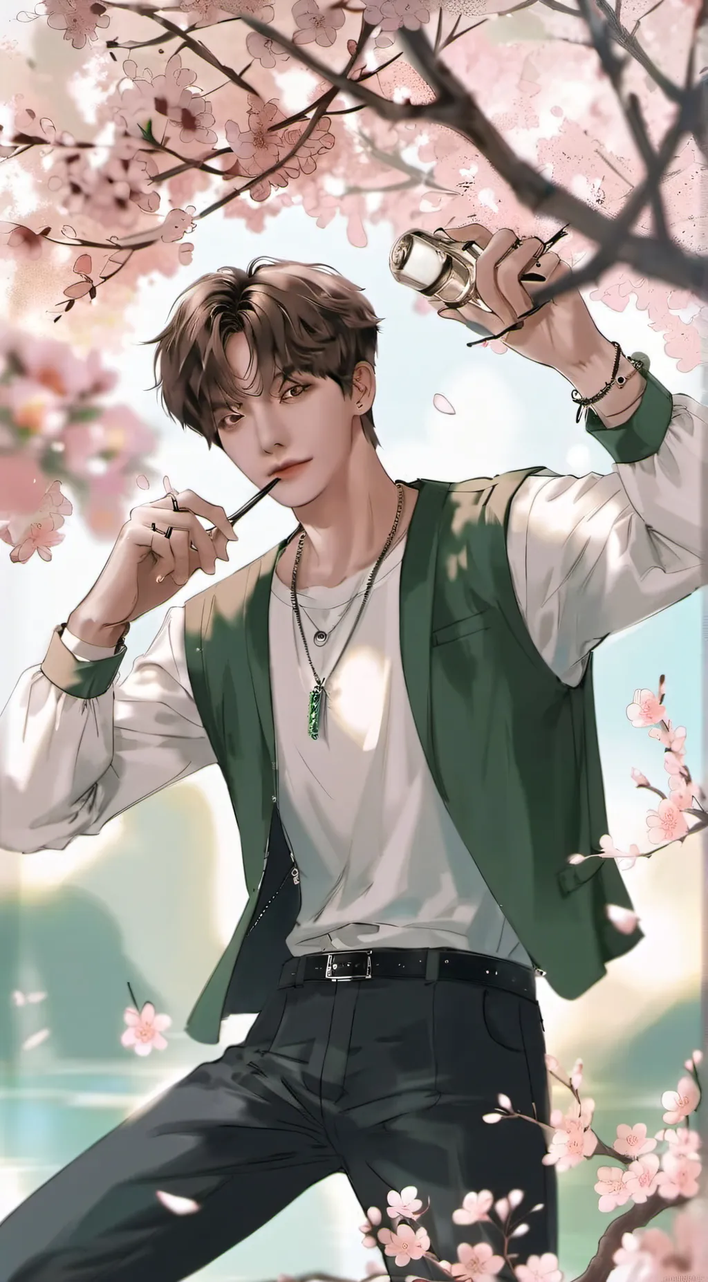 ai character: V background