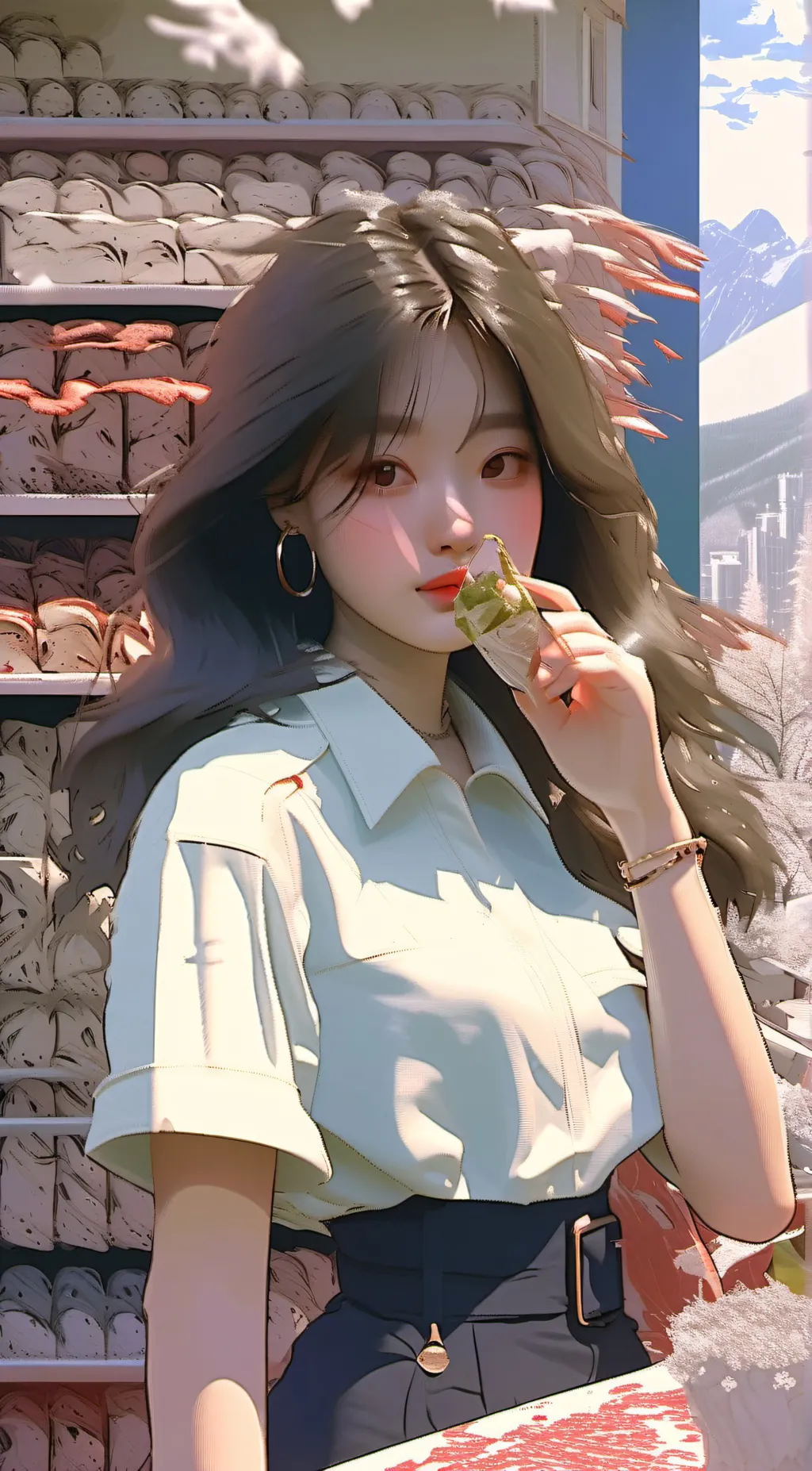 ai character: Jennie background