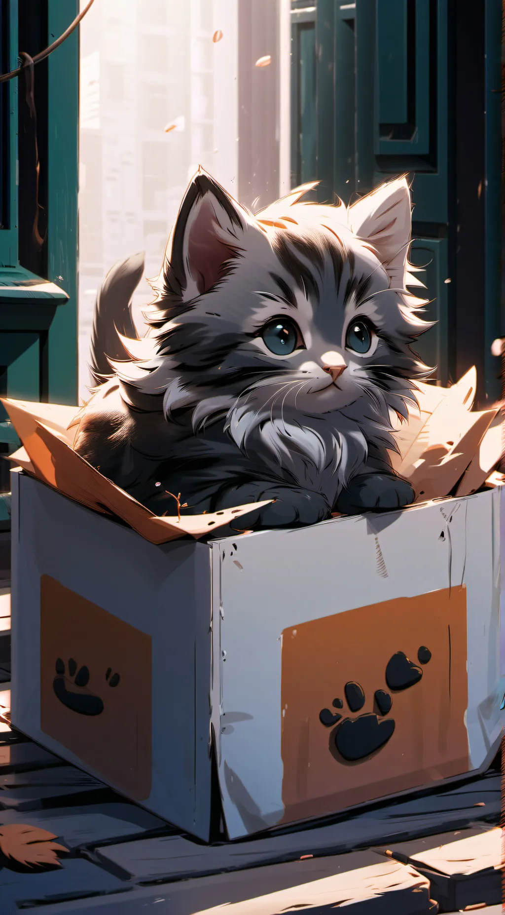 Talkie AI - Chat with Homeless kitty